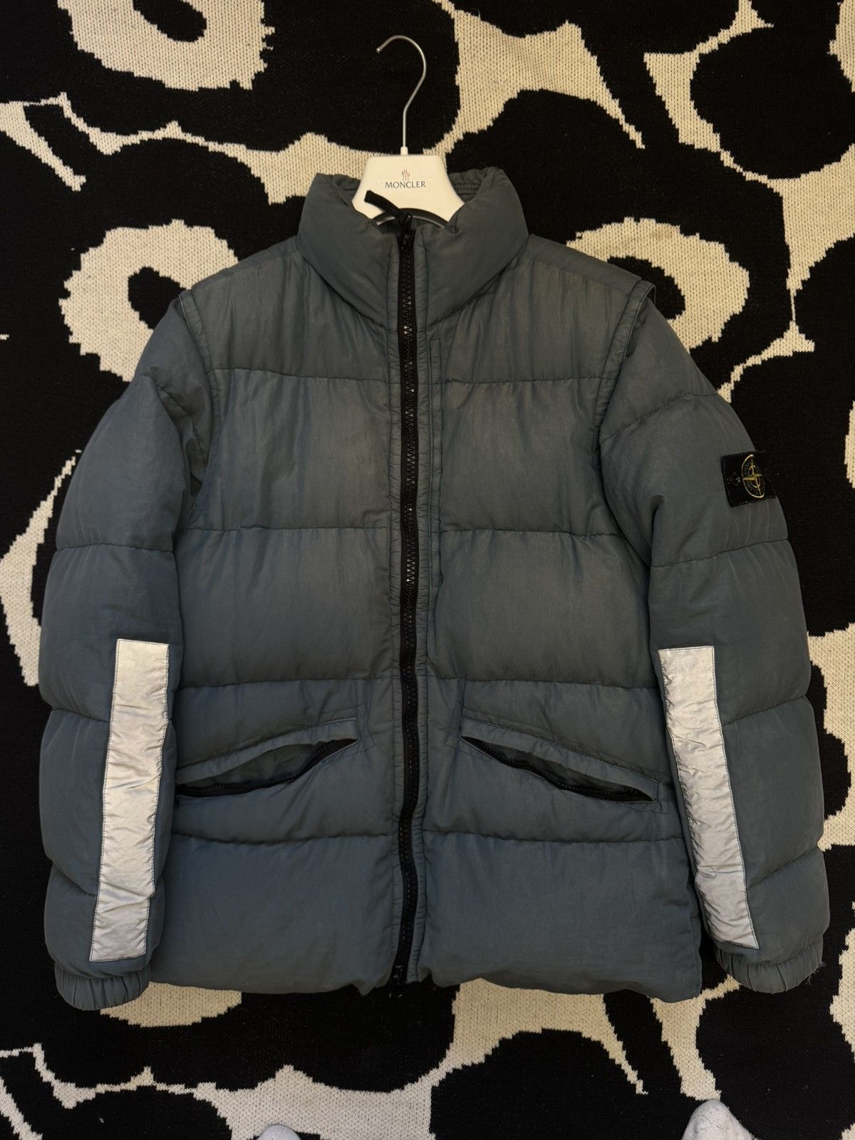 Stone Island Stone Island Cotton Metal Watro Down-TC Size US L / EU 52-54 / 3 - 1 Thumbnail