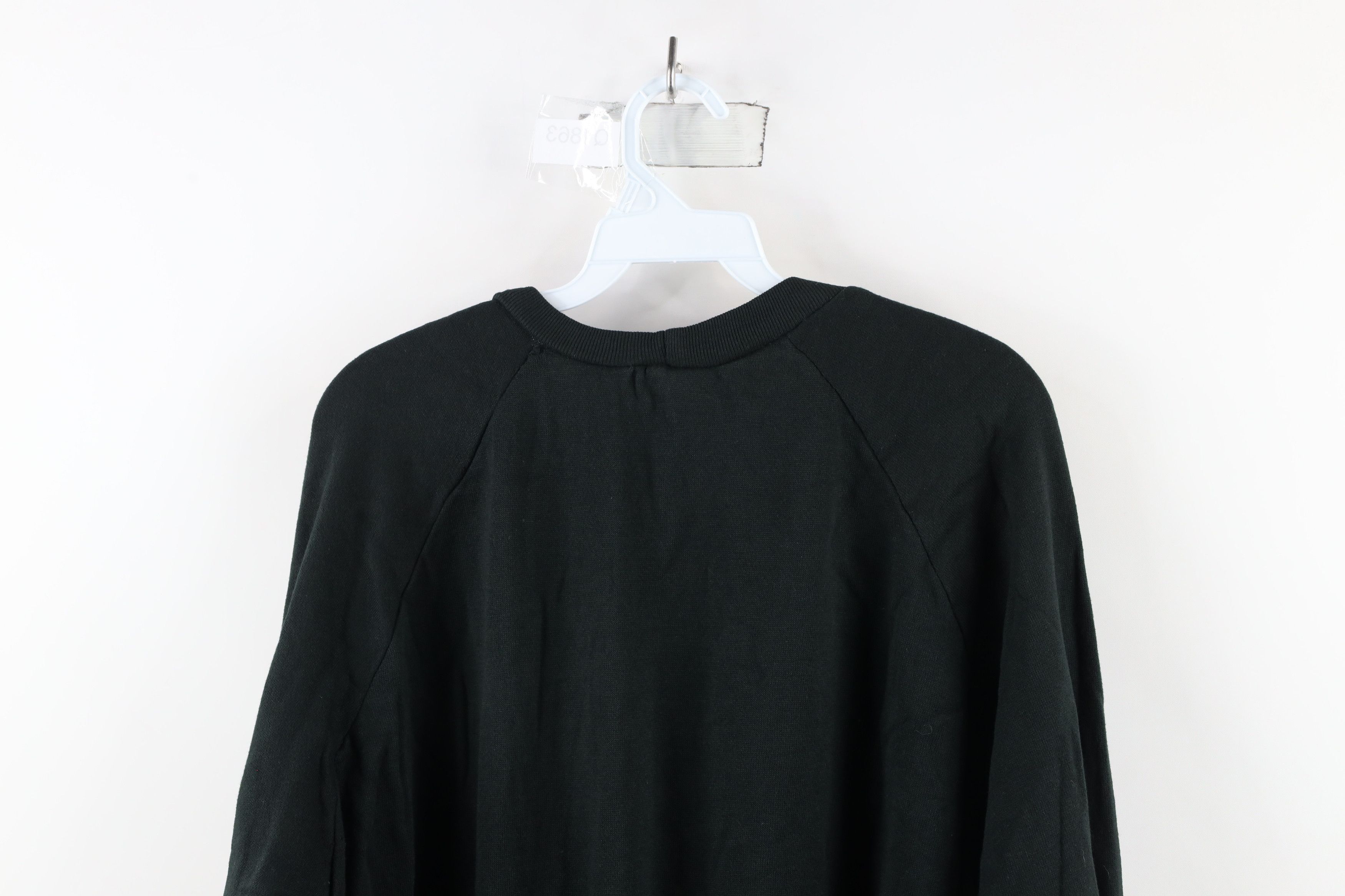 Vintage Vintage 80s 90s Streetwear Out Football Sweatshirt Black USA Size XXL / US 16-18 / IT 52-54 - 12 Thumbnail