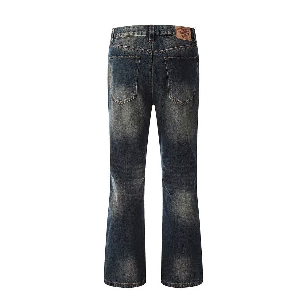 Japanese Brand American distressed washed high street ripped bootcut jeans Size US 32 / EU 48 - 2 Thumbnail