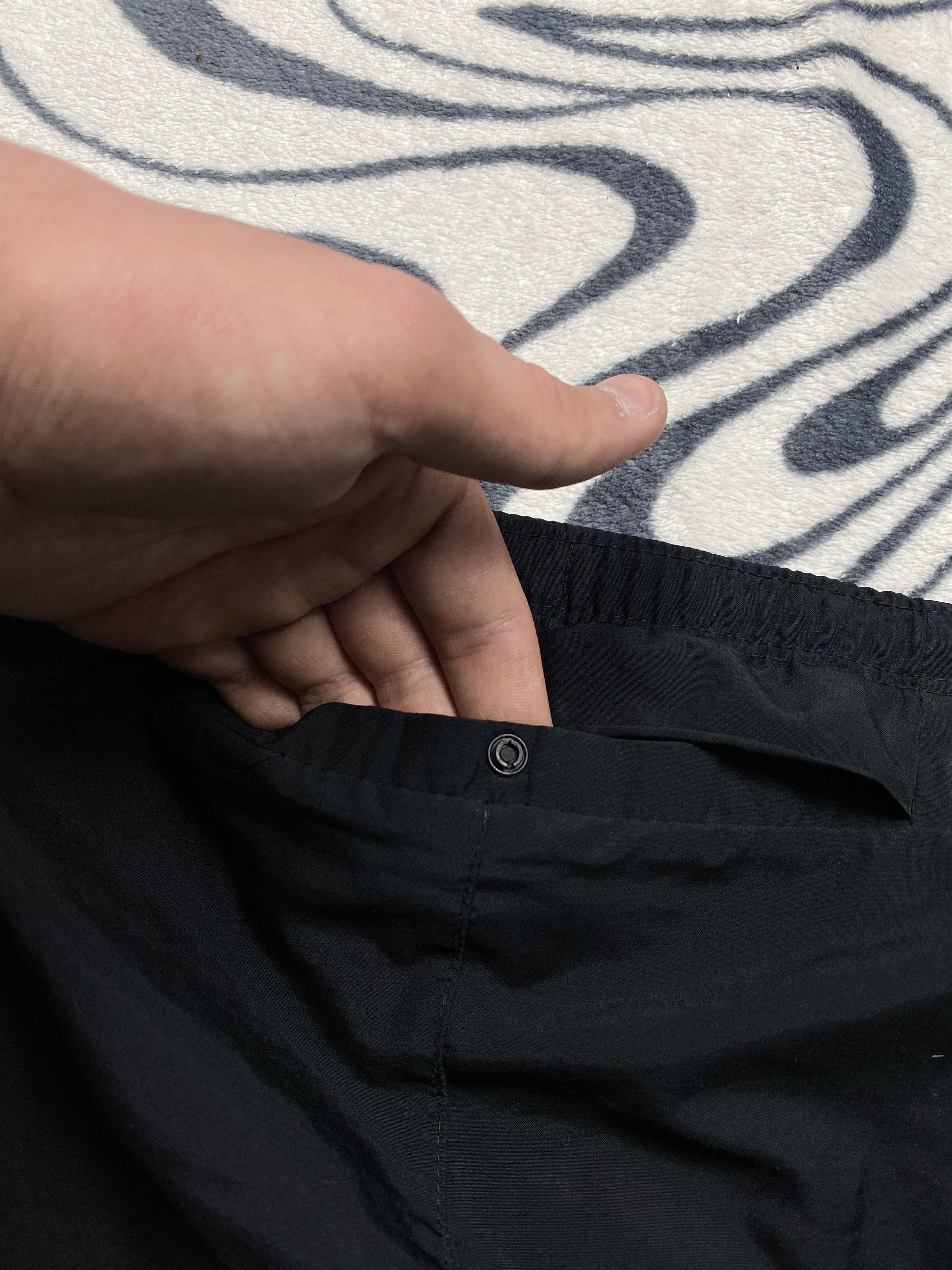 Nike × Vintage Nike Dri Fit Mens Nylon Shorts Y2K Drill Size US 34 / EU 50 - 6 Thumbnail