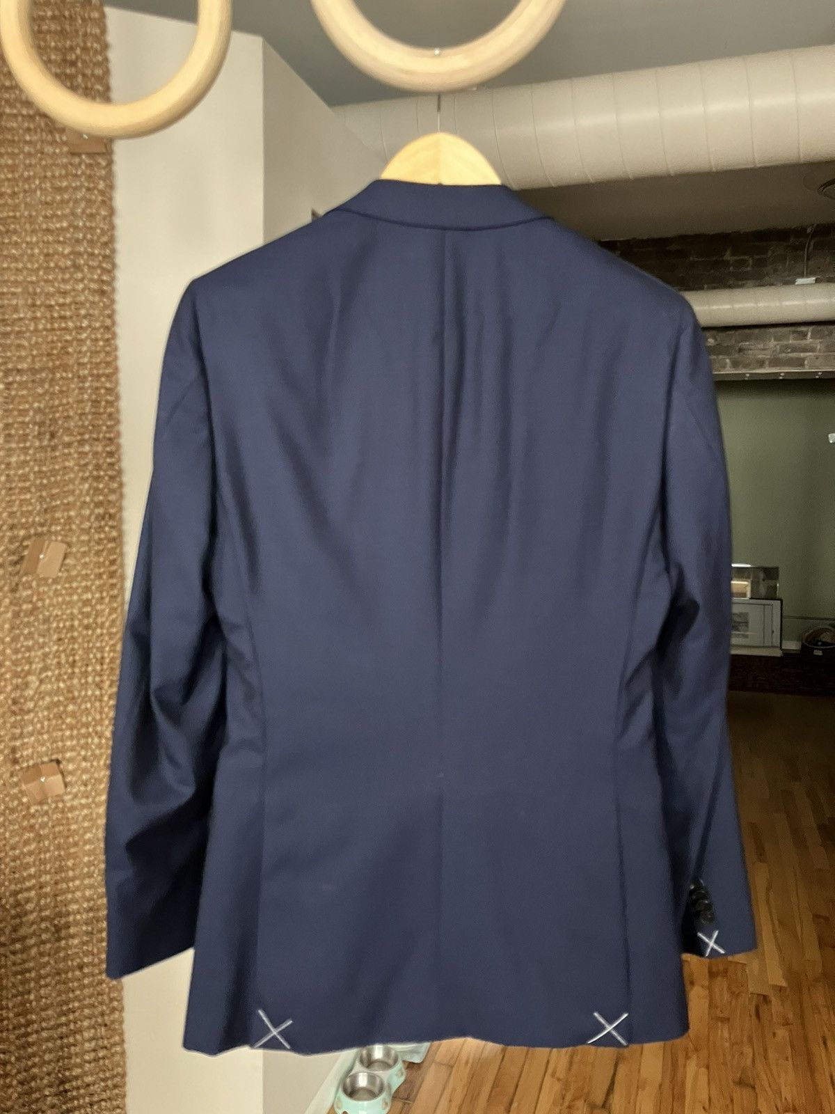 Designer × Spier & Mackay Spier & Mackay Tropical Blue Suit Blazer Size 36R - 2 Thumbnail
