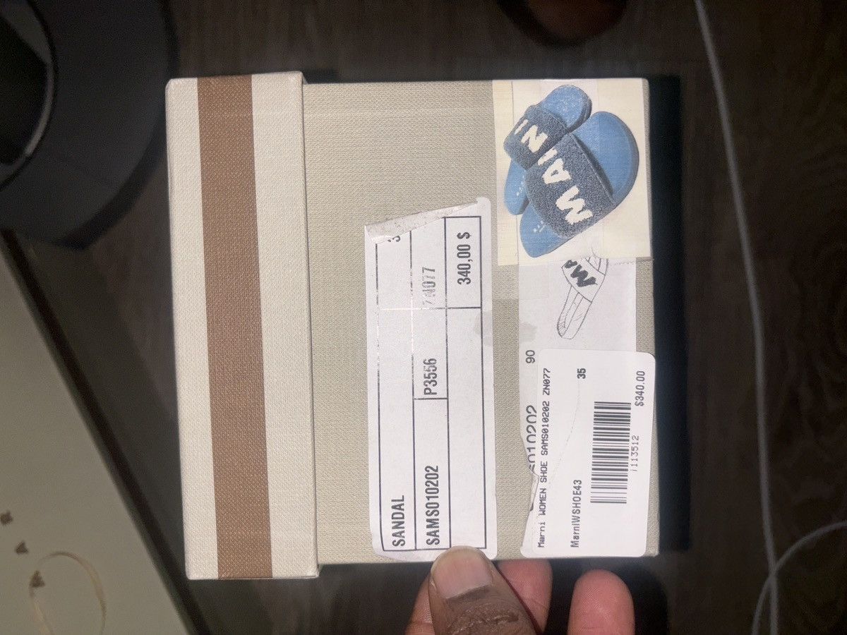 Marni Brand New Marni slides Size US 5 / IT 35 - 2 Thumbnail