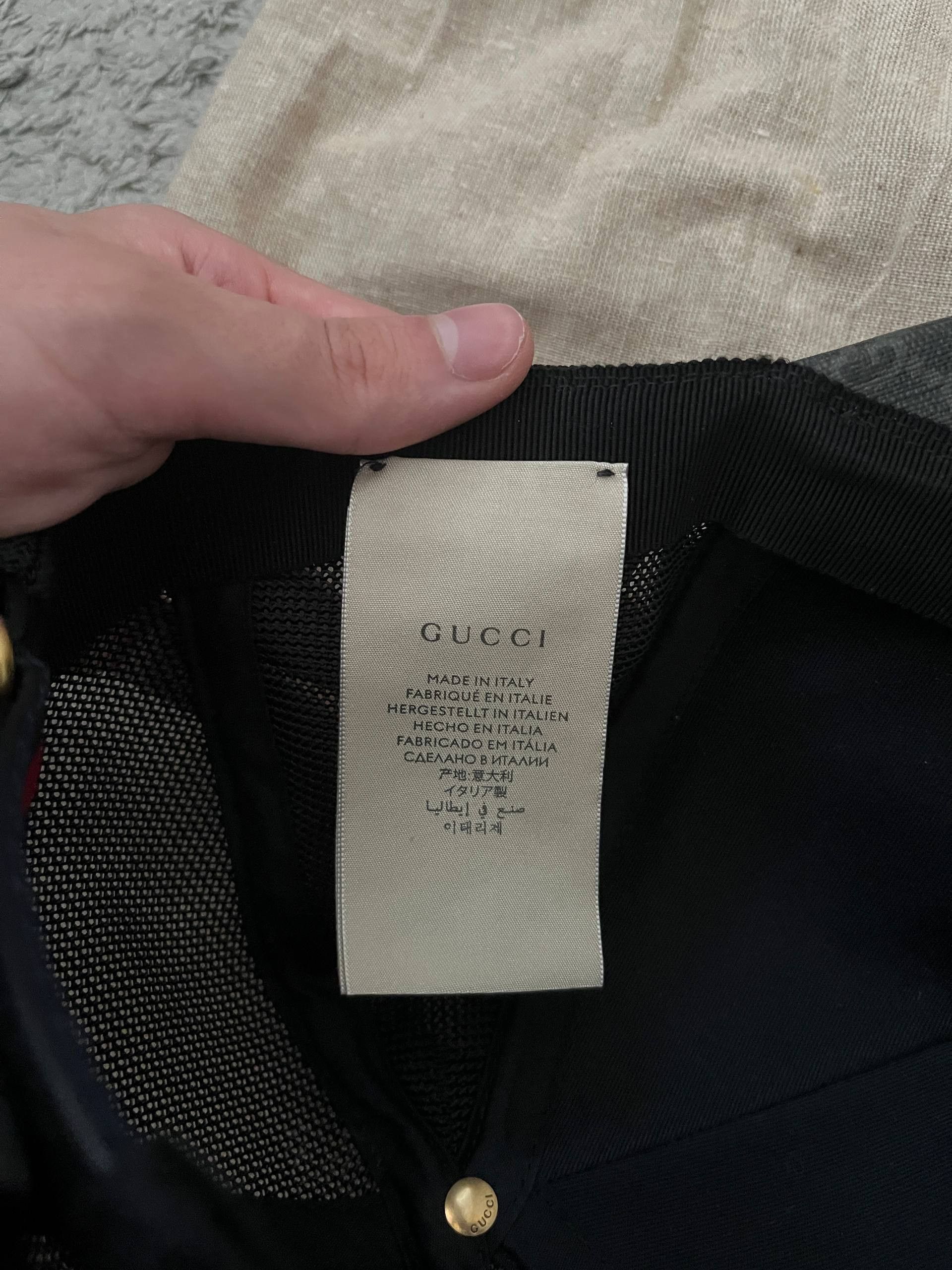 Gucci Gucci GG Snake Cap Size ONE SIZE - 3 Thumbnail