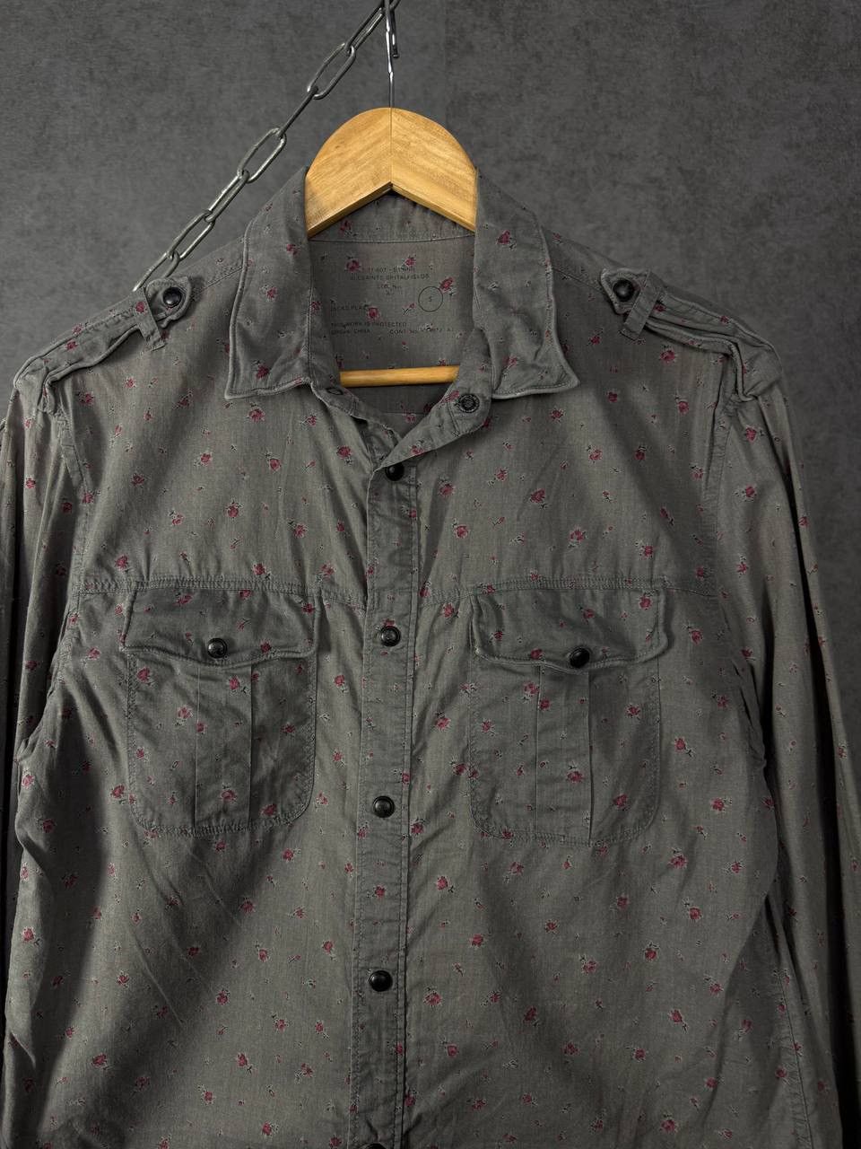 Allsaints Allsaints vintage designer crazy shirt Size US S / EU 44-46 / 1 - 2 Thumbnail