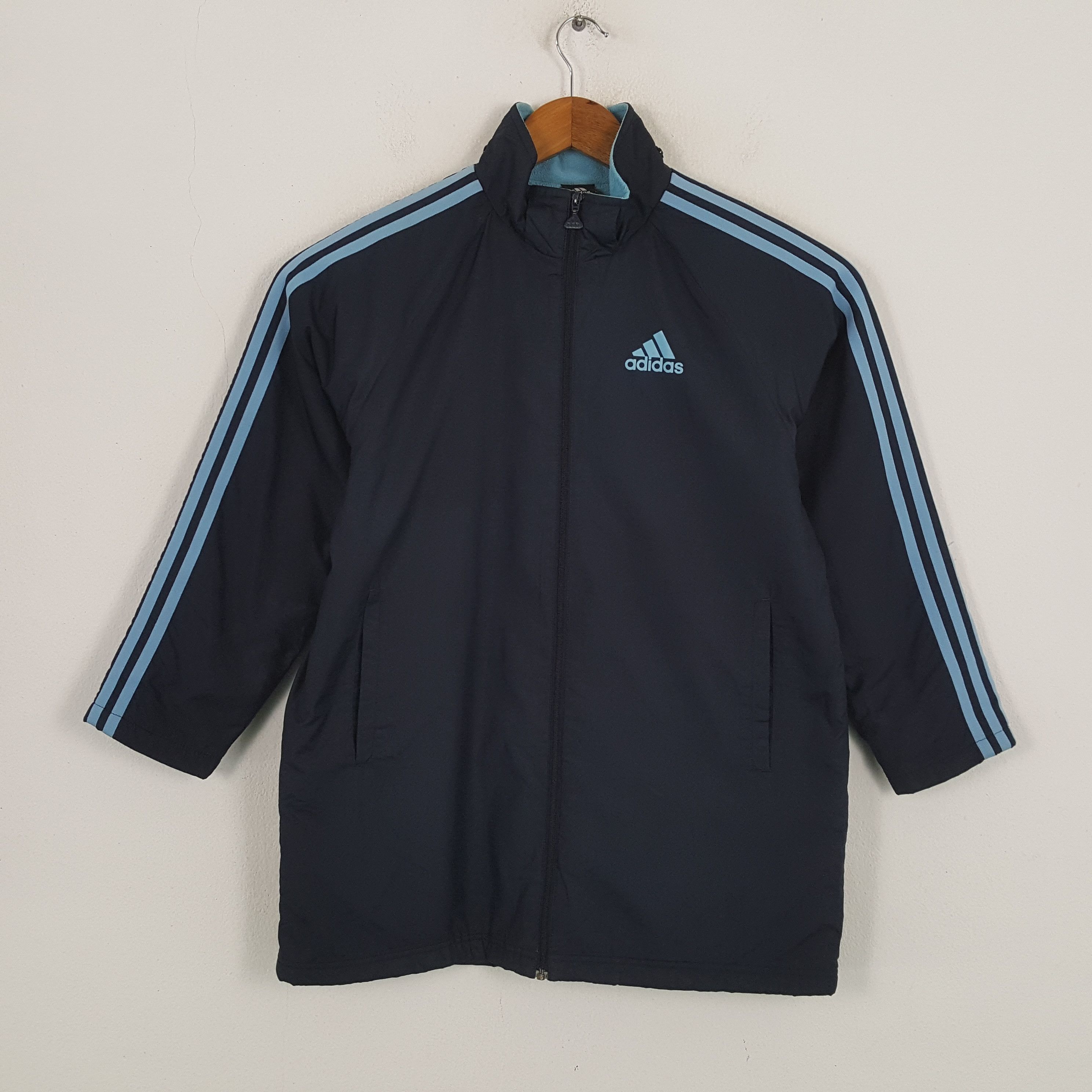 Adidas × Vintage × Yohji Yamamoto Vintage ADIDAS x YOHJI YAMAMOTO Designer Custom Long Jacket Size US M / EU 48-50 / 2 - 3 Thumbnail
