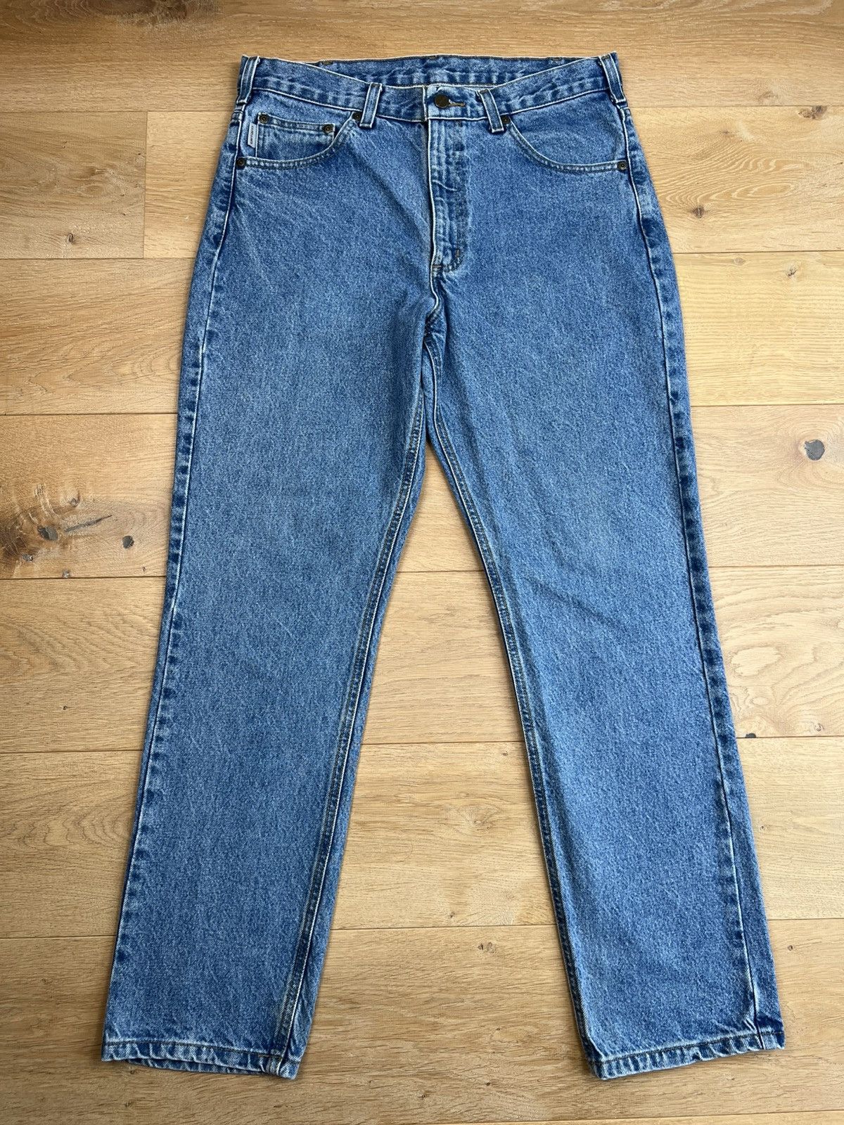 Carhartt "TRADITIONAL FIT" DENIM Size US 34 / EU 50 - 2 Thumbnail