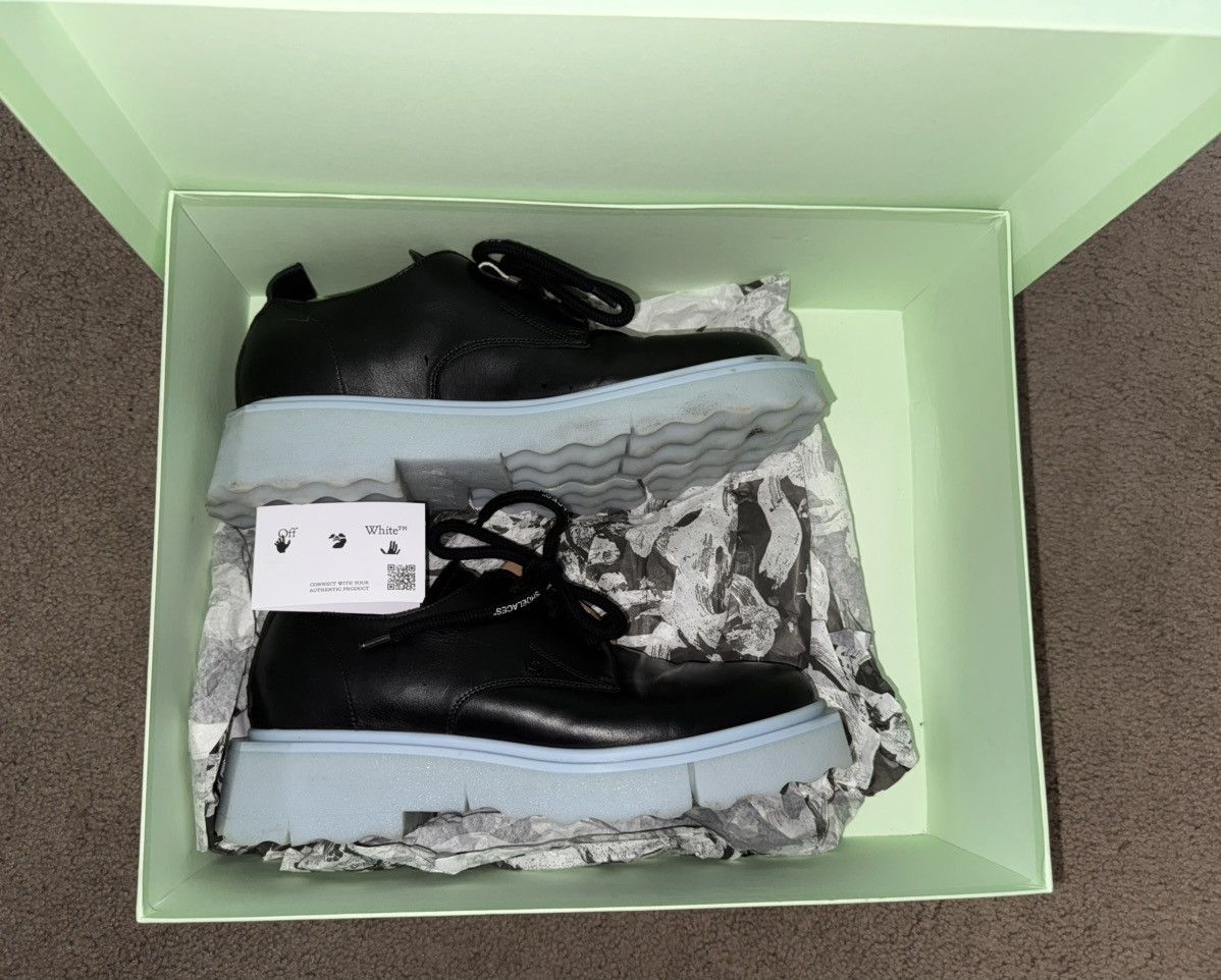 Off-White Off-White Leather Sponge Derby Size US 10 / EU 43 - 9 Thumbnail
