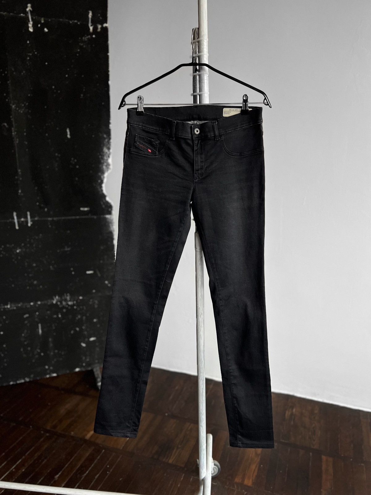 Designer × Diesel Diesel Livier Womens Black Super Slim-Jegging Stretch Jeans Size 30" / US 8 / IT 44 - 1 Thumbnail
