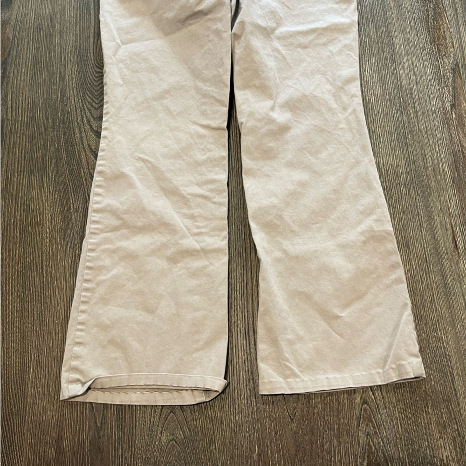 American Eagle Outfitters American Eagle Stretch Kick Bootcut Pants Mid Rise Tan 14 Size 36" / US 14 / IT 50 - 11 Thumbnail