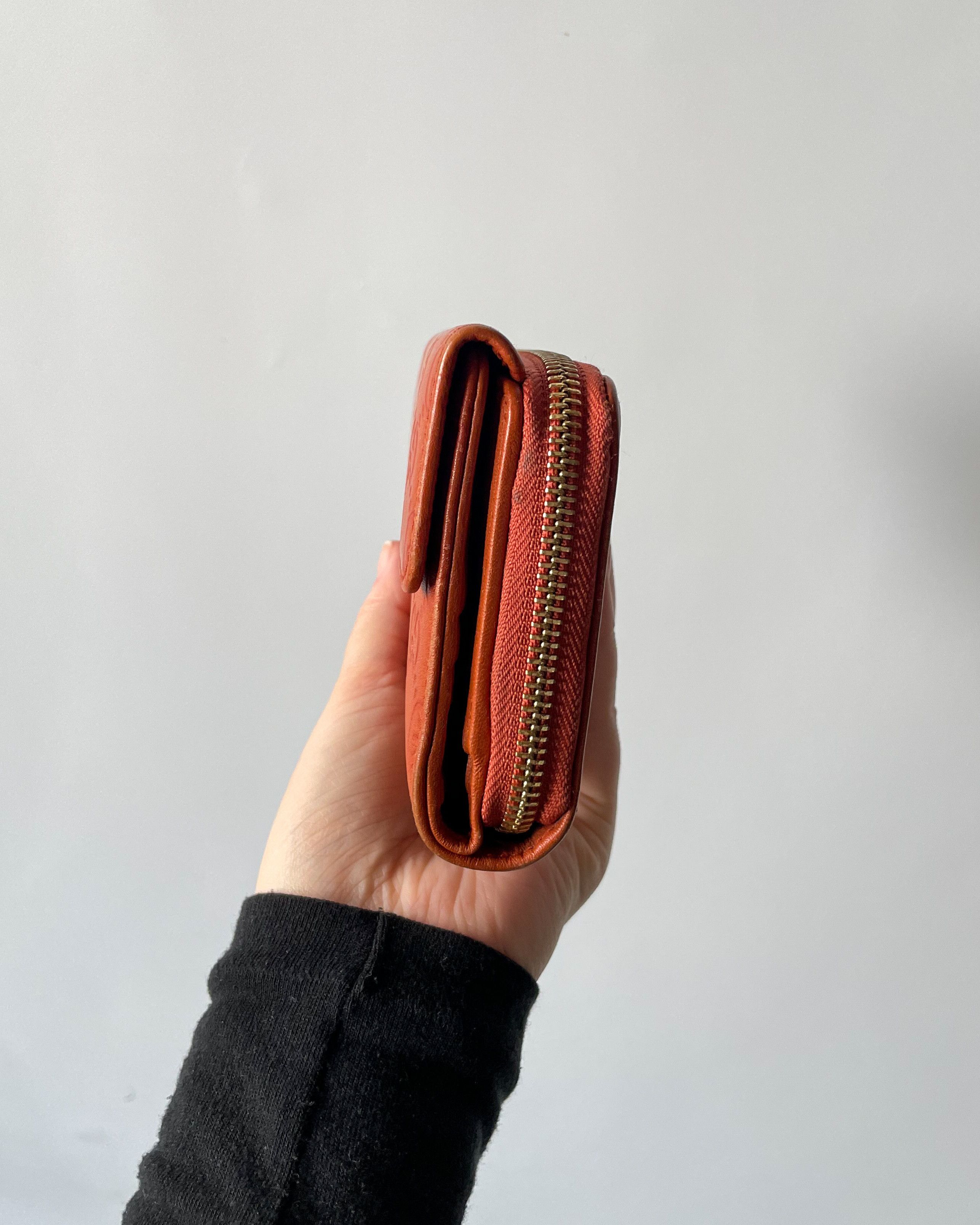 Gucci Gucci Leather Guccissima Zip Around Wallet Size ONE SIZE - 6 Thumbnail