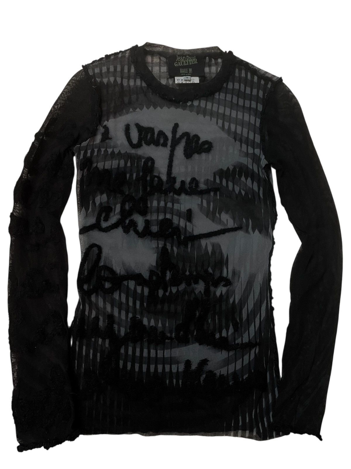 Jean Paul Gaultier グラフィック長袖Tシャツ Jean-Paul GAULTIER（Tシャツ/カットソー(七分/長袖)）のフリマ