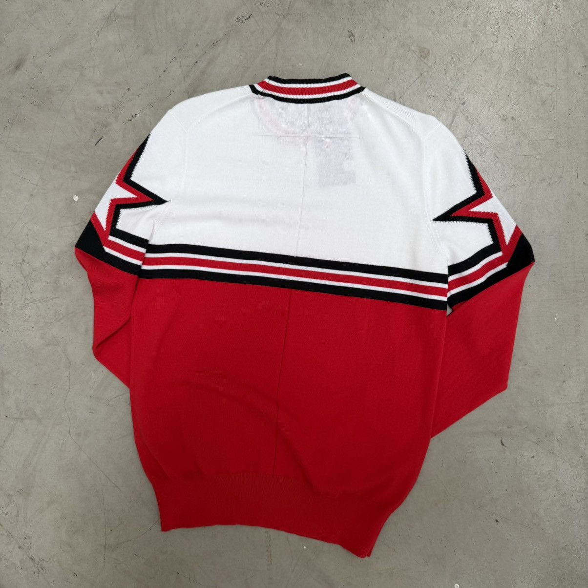 Givenchy Givenchy SS18 Star and Stripe Knit Crewneck (fits XS-S) Size US XS / EU 42 / 0 - 3 Thumbnail