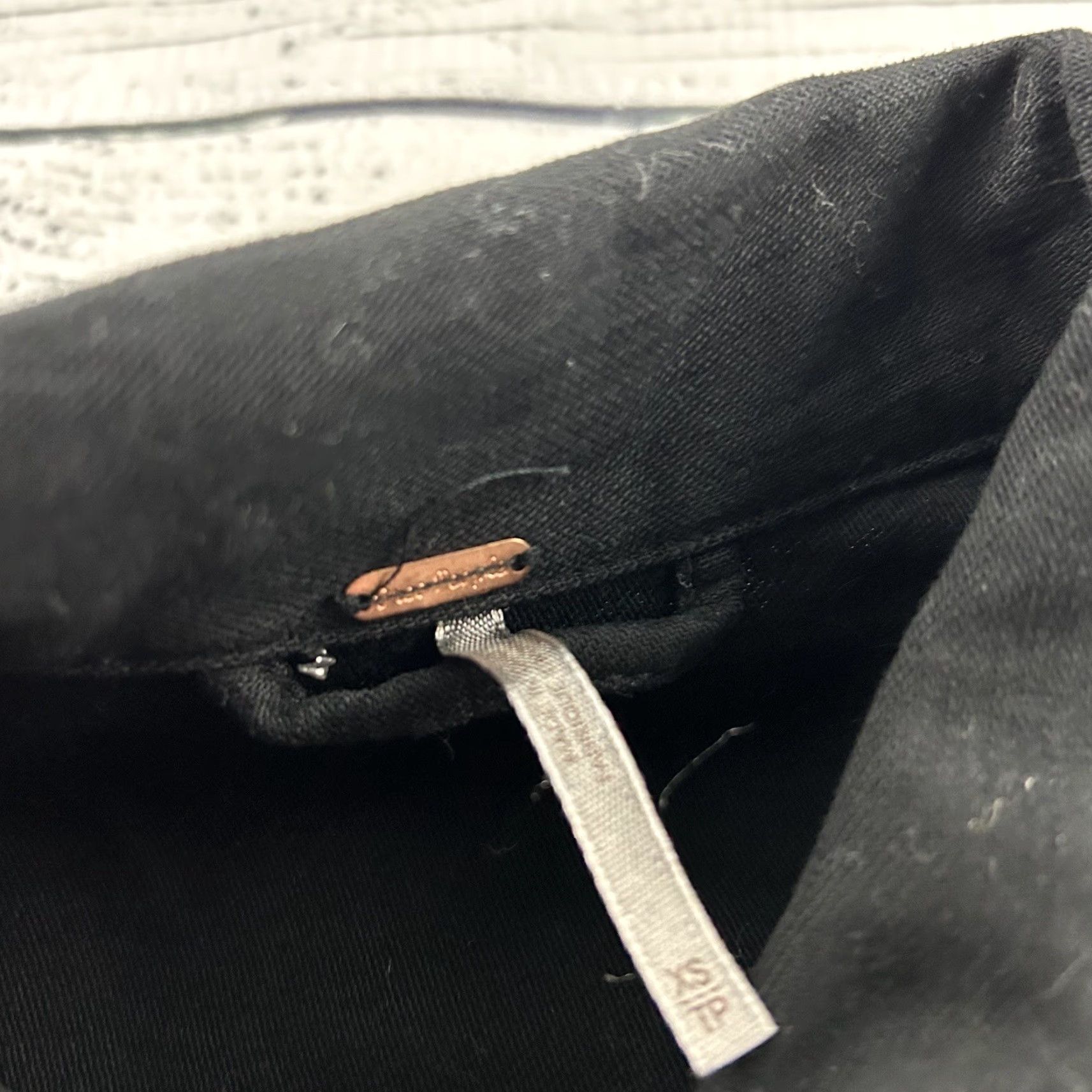 Free People Free People Jacket Women's XS Black Full Zip Grunge Basic Jacket Size XS / US 0-2 / IT 36-38 - 2 Thumbnail