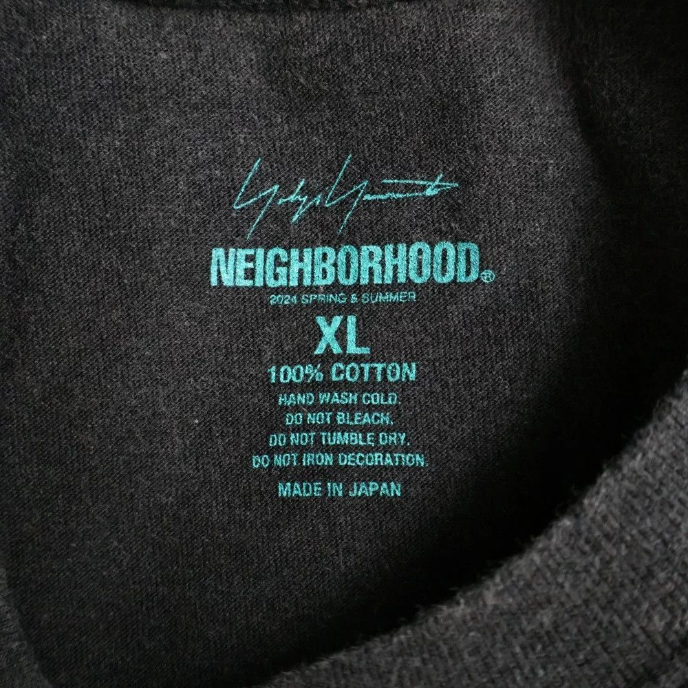 Yohji Yamamoto Yohji Yamamoto 24SS × NEIGHBORHOOOD Crew Neck Short Sleeve T Size US XL / EU 56 / 4 - 7 Thumbnail
