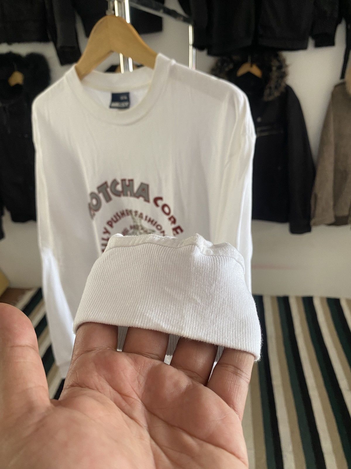 If Six Was Nine Japanese Gotcha Surf Poem Sp5der Style Longslevee Tee Size US XL / EU 56 / 4 - 3 Thumbnail