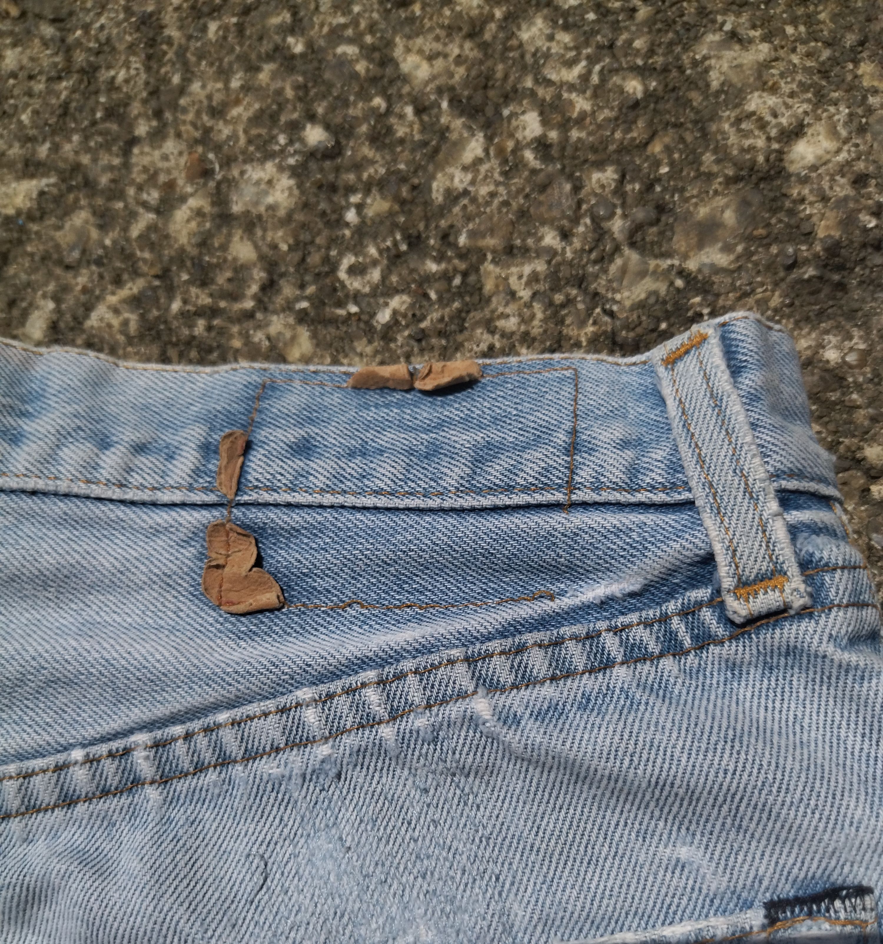 Levi's Vintage Levis 501 Distressed 70s and 80s made in USA size 28 Size 28" / US 6 / IT 42 - 20 Thumbnail