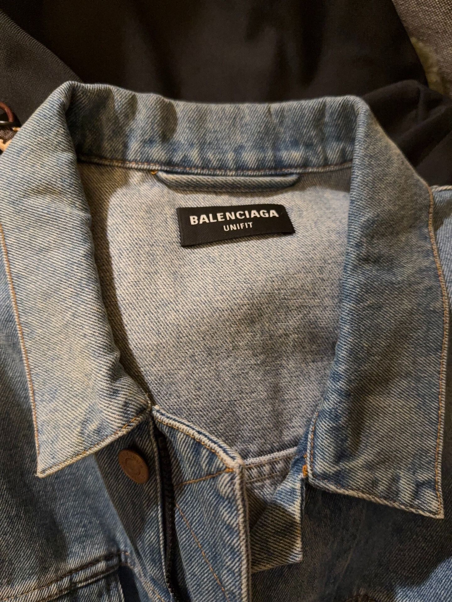 Balenciaga Balenciaga Retro Light Denim Jacket Uni Size US S / EU 44-46 / 1 - 3 Thumbnail