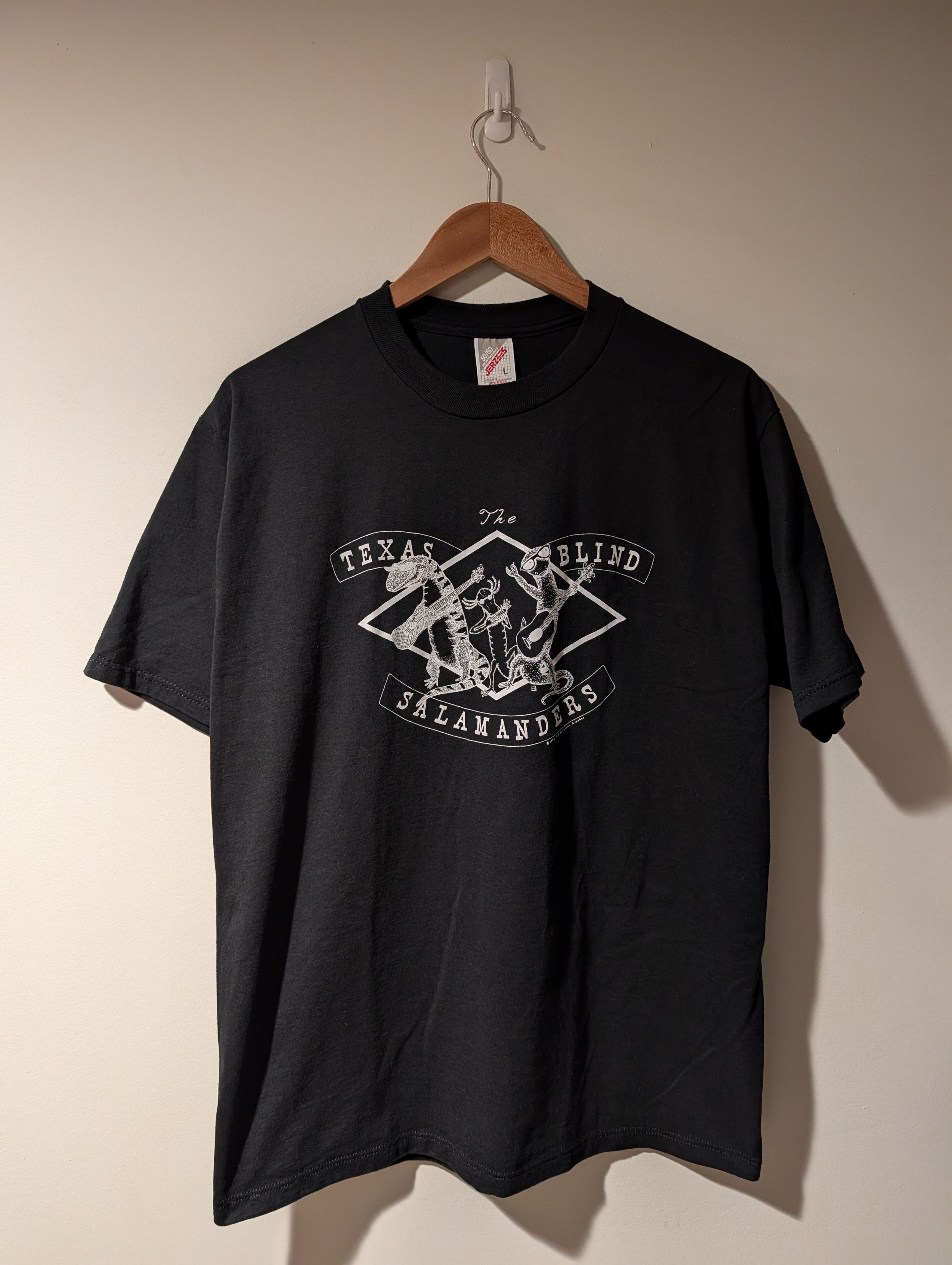 Vintage 1992 The Texas Blind Salamanders Large T-Shirt