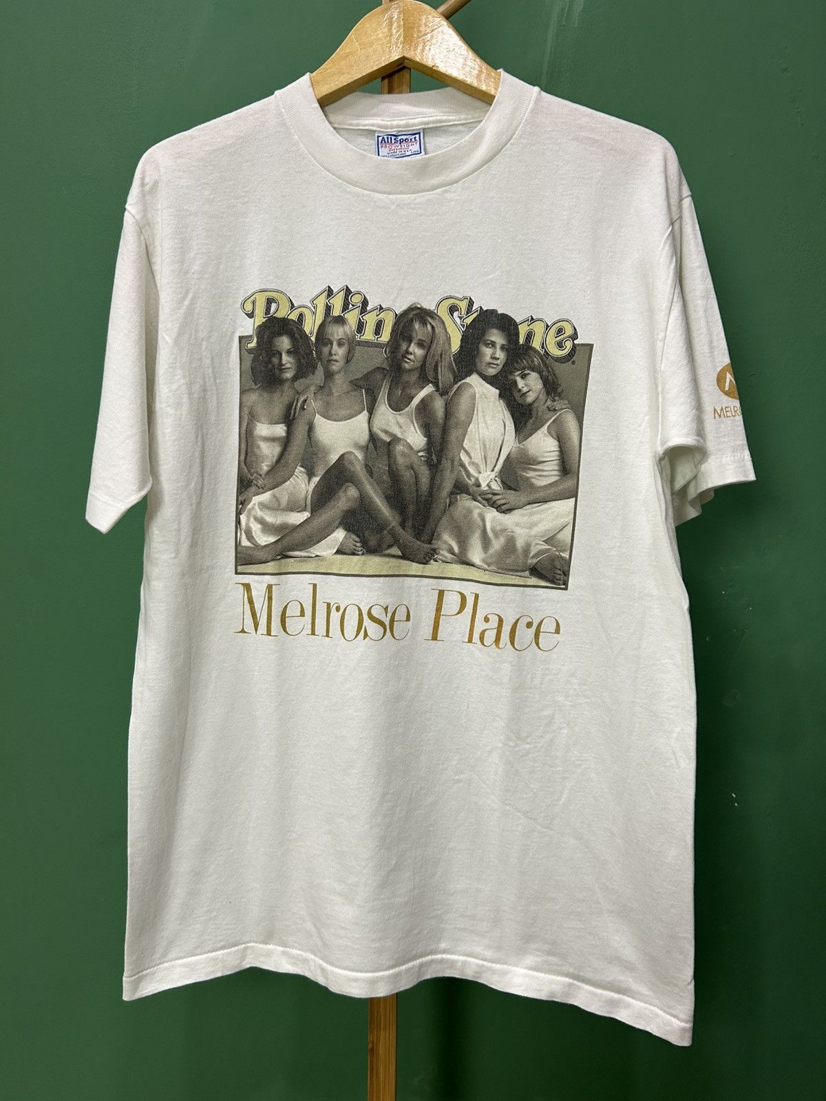All Sport Melrose Place Tv Show Rolling Stones Cover Magazine Promo Size US L / EU 52-54 / 3 - 1 Thumbnail