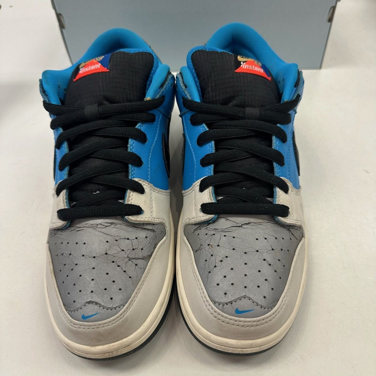 Nike Size 11 - Nike SB Dunk Low Pro QS Instant Blue Hero Size US 11 / EU 44 - 4 Thumbnail