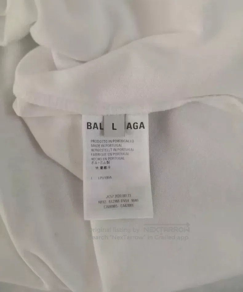 Balenciaga Balenciaga Letter logo short-sleeve, loose fit Size US L / EU 52-54 / 3 - 4 Thumbnail
