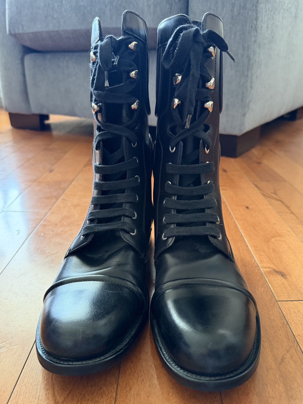Hugo Boss Hugo Boss Combat Boots Size US 8 / EU 41 - 3 Thumbnail