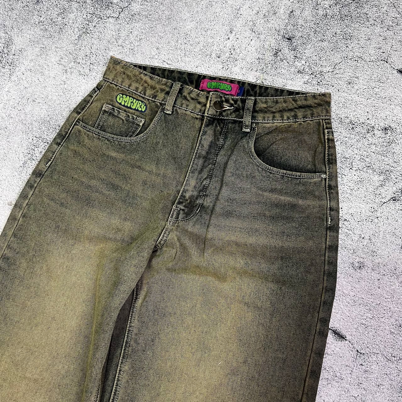 Empyre Empyre Tori Baggy Wide Jeans Size 6 Excellent Condition Size 28" / US 6 / IT 42 - 2 Thumbnail