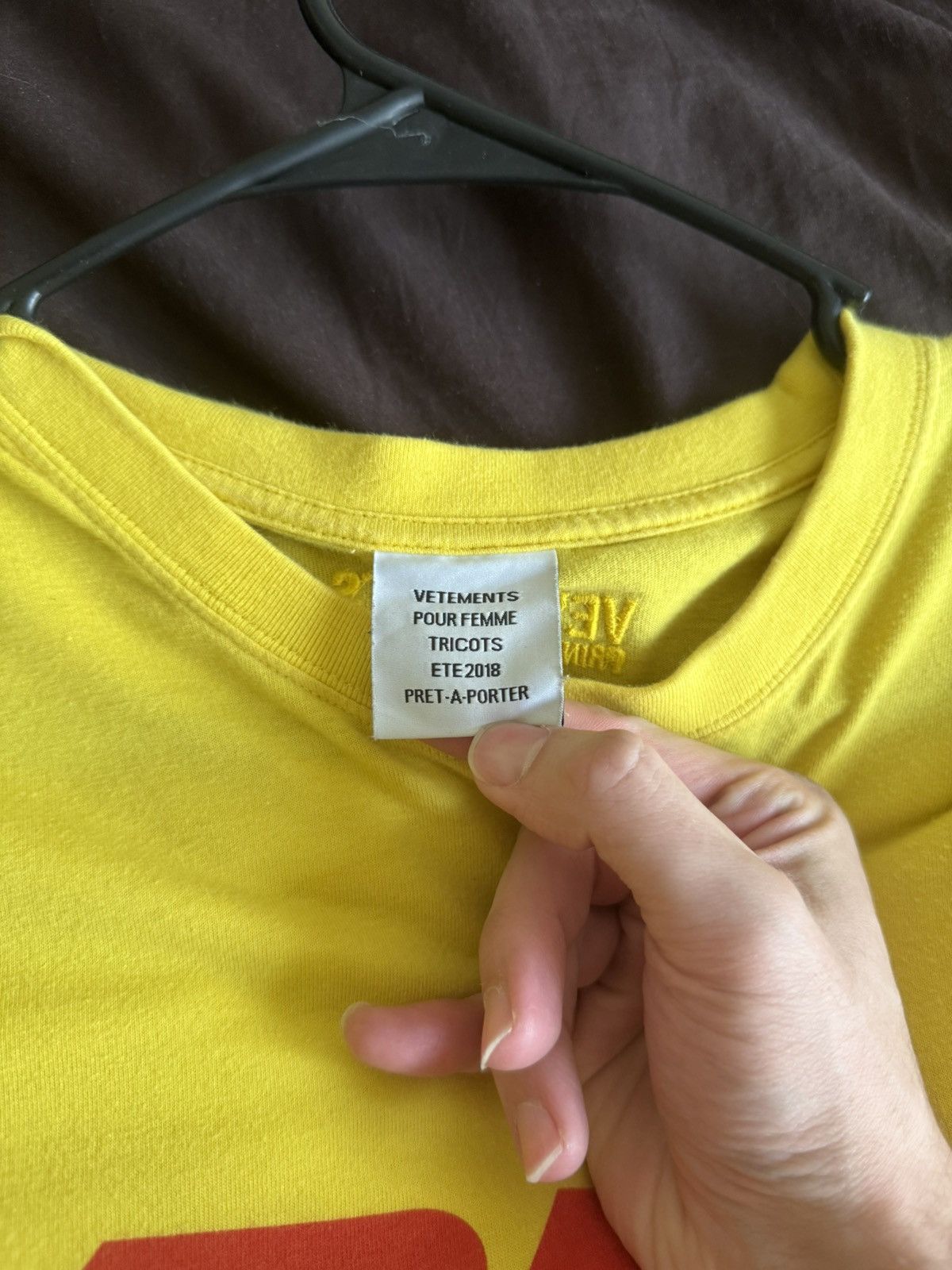 Vetements Vetements DHL Layered T-shirt Size US S / EU 44-46 / 1 - 2 Thumbnail