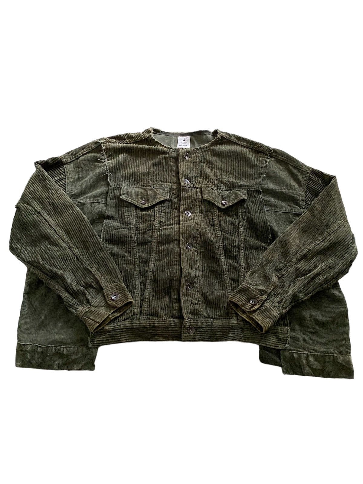 Japanese Brand grail💥Niko and..tracker jacket corduroy design margiela Size US L / EU 52-54 / 3 - 3 Thumbnail