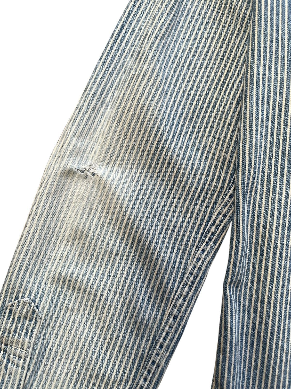 Number (N)ine Number (N)ine S08-NNS001C Zippo Hickory Denim Shirt Size US S / EU 44-46 / 1 - 17 Thumbnail