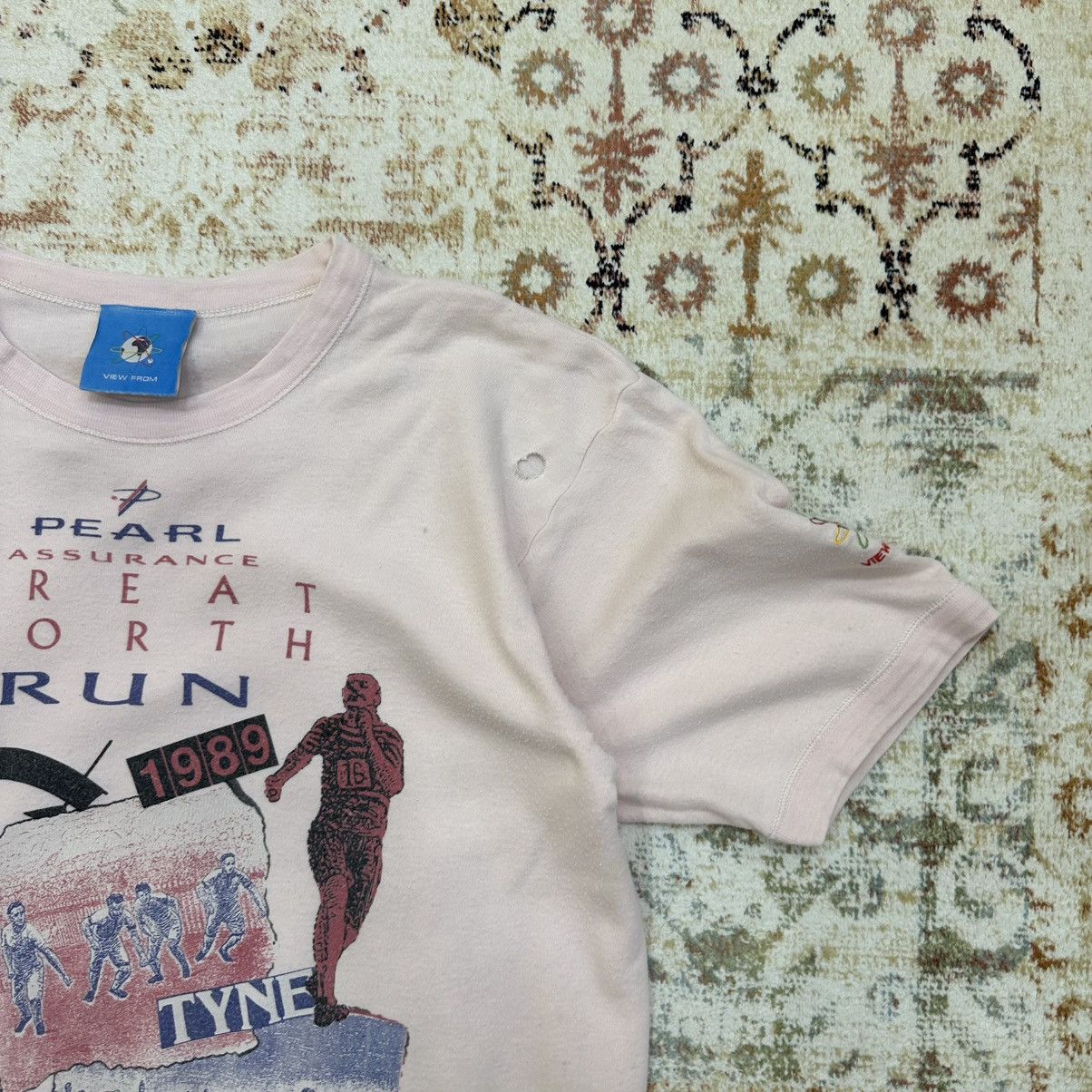 Vintage Vintage Great North Run 1989 Big Logo Tee Single stitch Size US M / EU 48-50 / 2 - 5 Thumbnail
