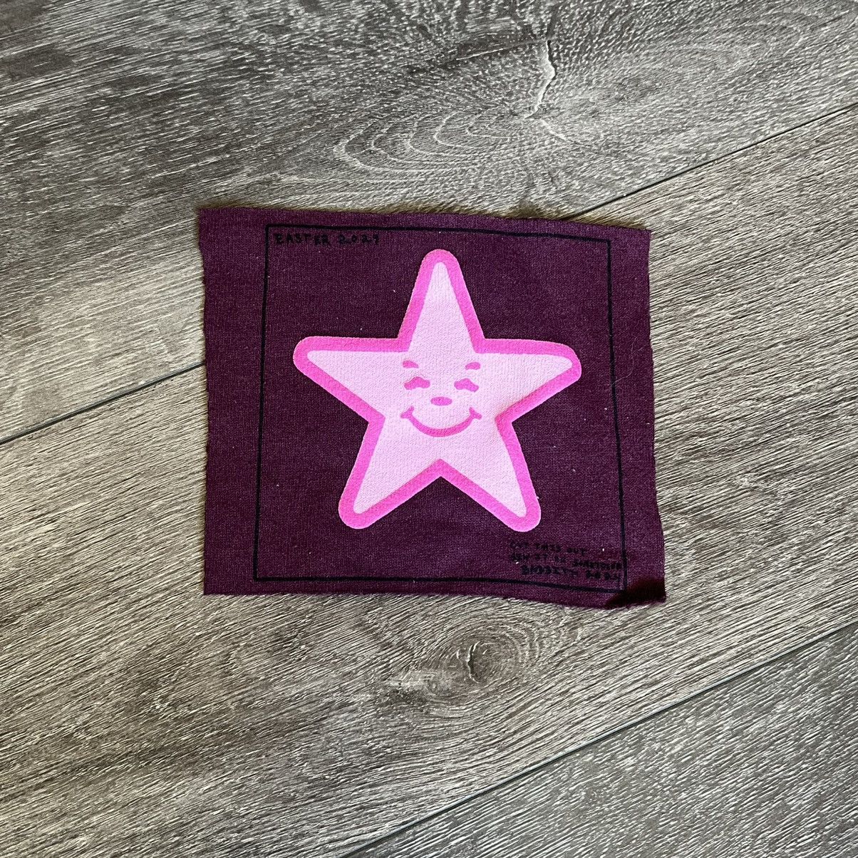 Asspizza Asspizza Pink Hardees Carl’s Jr Star Logo Fabric Patch 2024 Size ONE SIZE - 1 Thumbnail