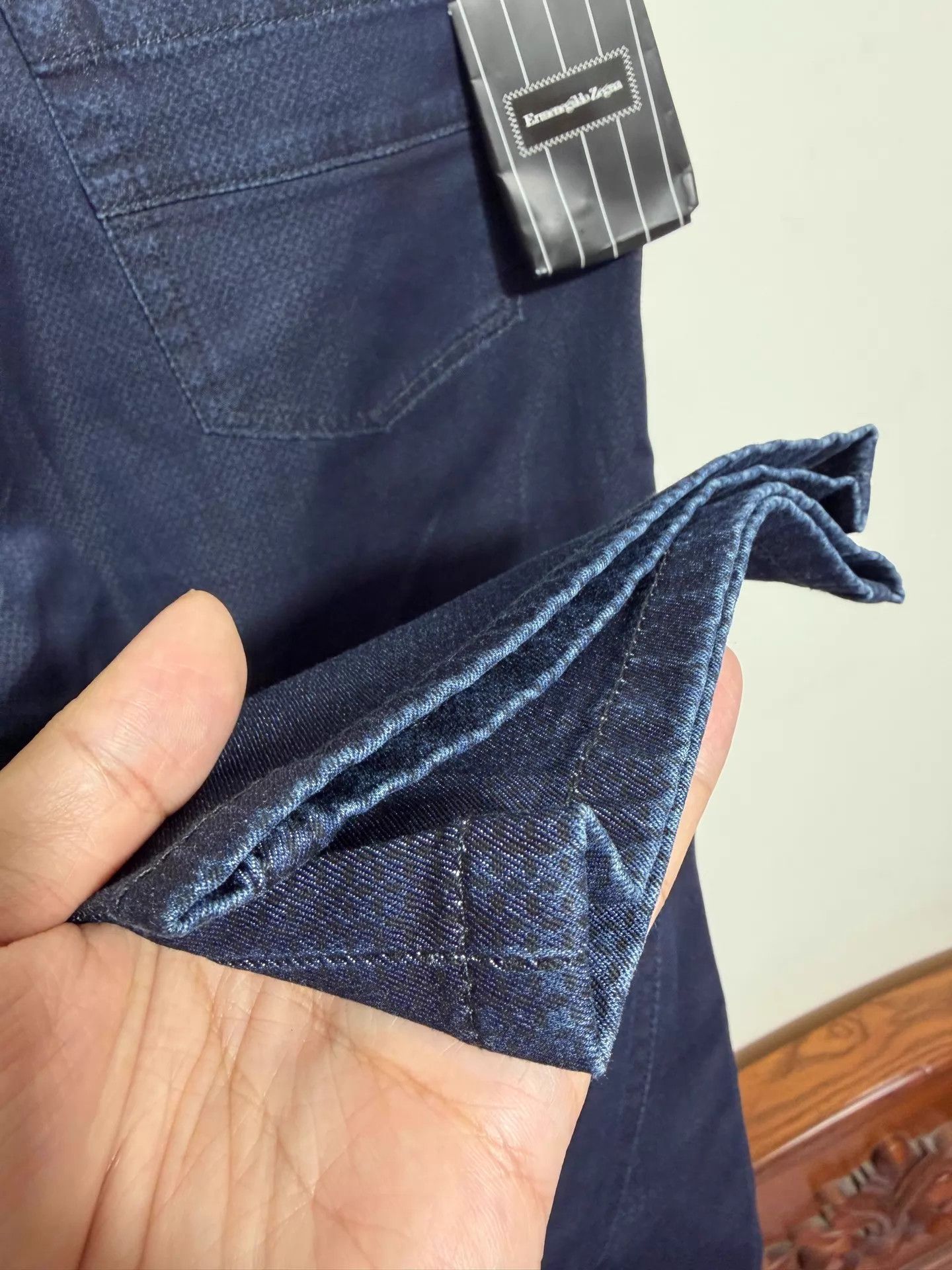 Ermenegildo Zegna Ermenegildo Zegna Indigo Straight Jeans Size 36/38/39 Size US 36 / EU 52 - 6 Thumbnail