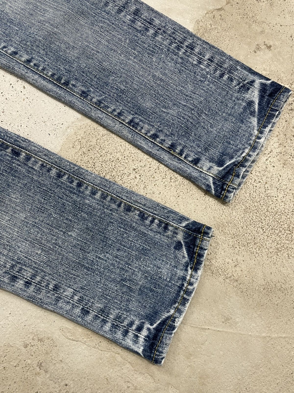 Acid Wash Rusty Skinny Japan Denim