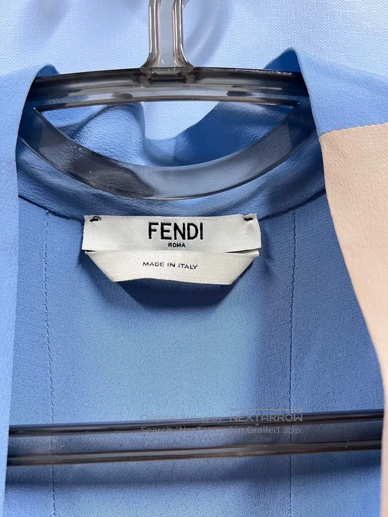 Fendi Fendi Silk Dress Size XS / US 0-2 / IT 36-38 - 3 Thumbnail