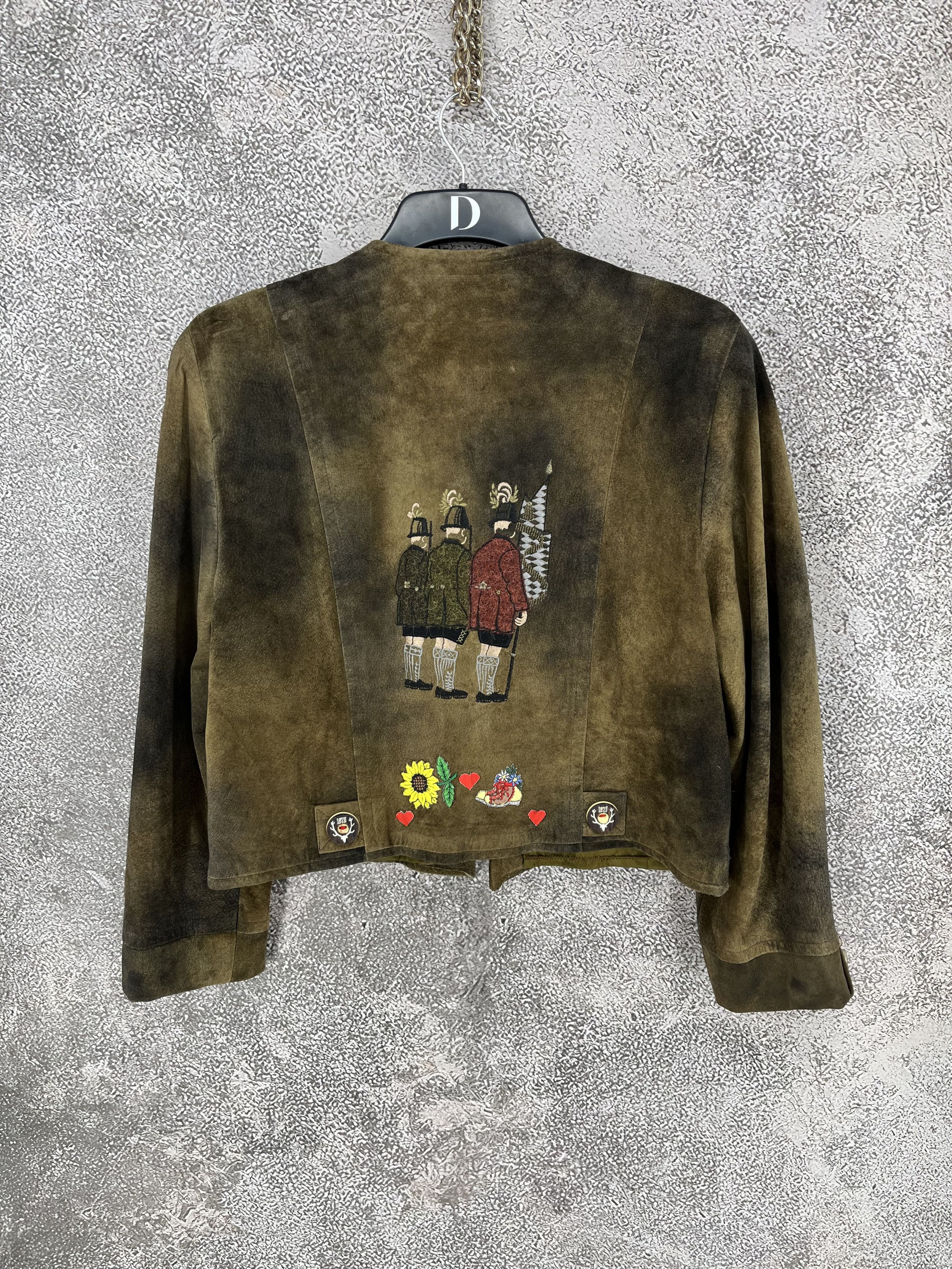 Julius Vintage Julius Lang Bavarian Leather Jacket Trachten Style Size S / US 4 / IT 40 - 12 Thumbnail