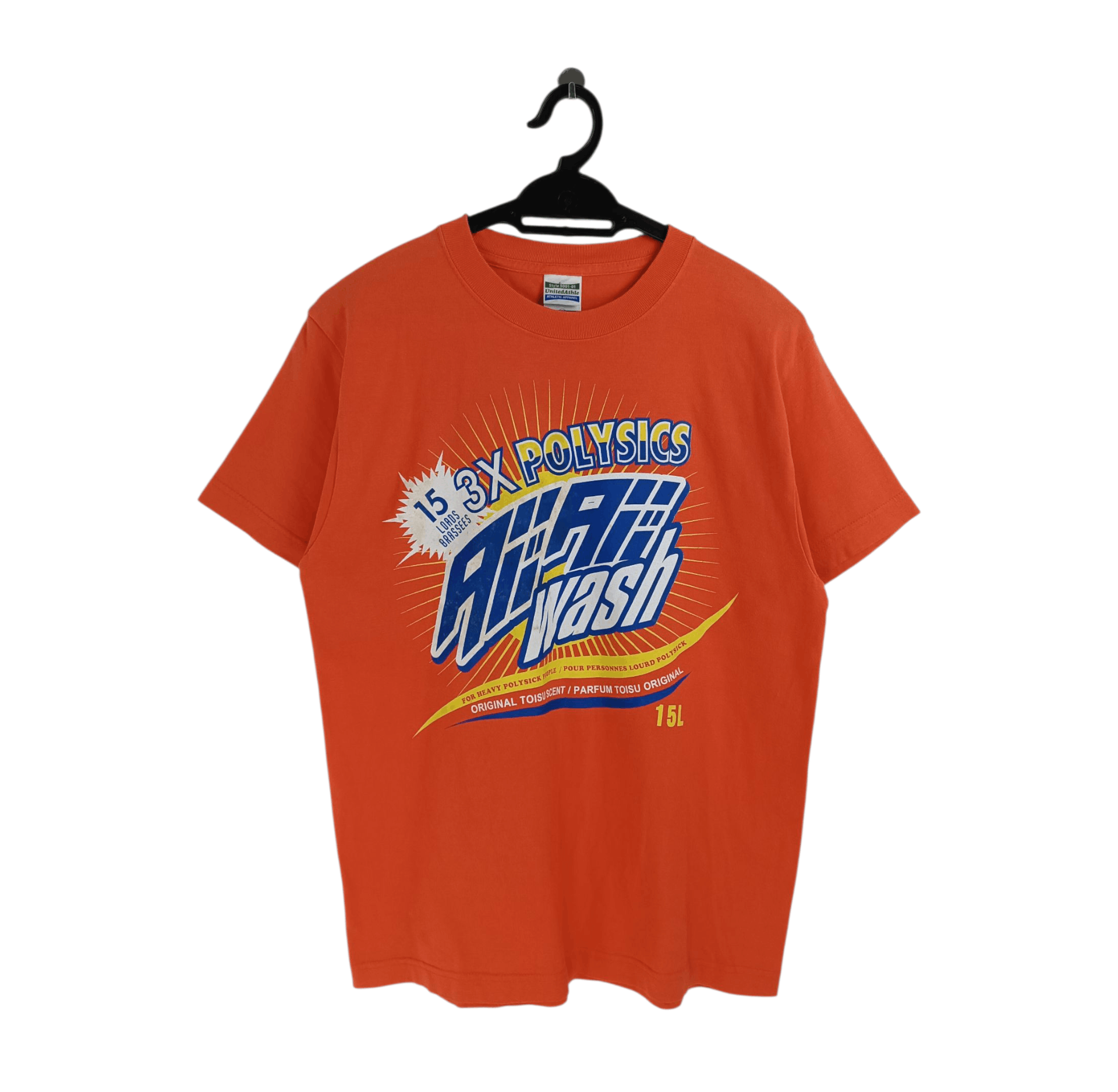 Band Tees VINTAGE POLYSICS DETERGENT WASH PARODY ELECTRO PUNK TEE Size US M / EU 48-50 / 2 - 1 Thumbnail