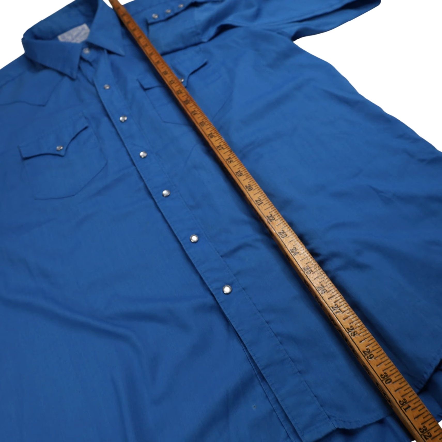Rockmount Ranch Wear VINTAGE Rockmount Ranch Wear Pearl Snap Western Shirt XL Men Blue Size US XL / EU 56 / 4 - 8 Thumbnail