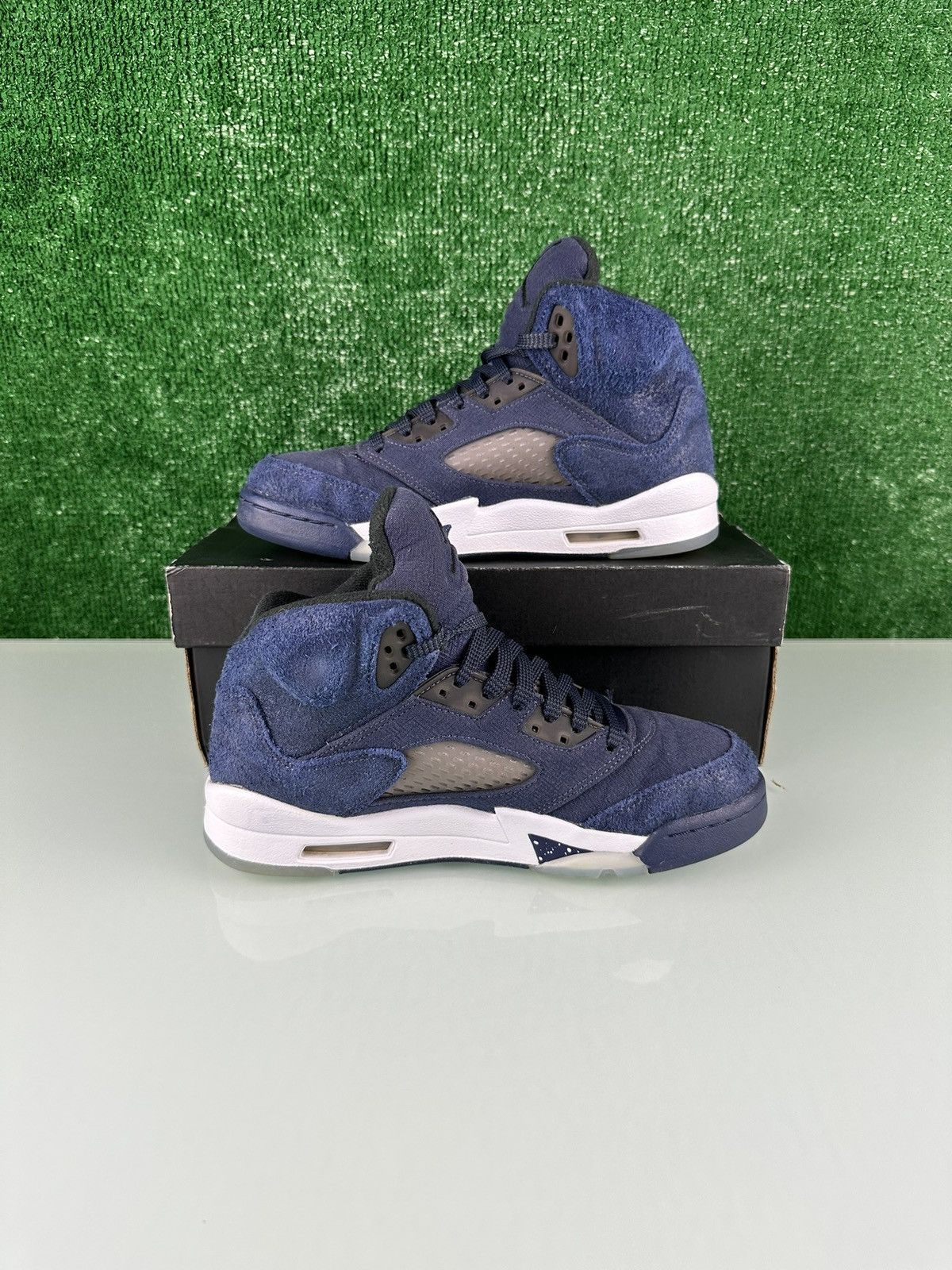 Jordan Brand Air Jordan 5 Retro SE Midnight Navy Size 6Y Size US 6 / EU 39 - 3 Thumbnail
