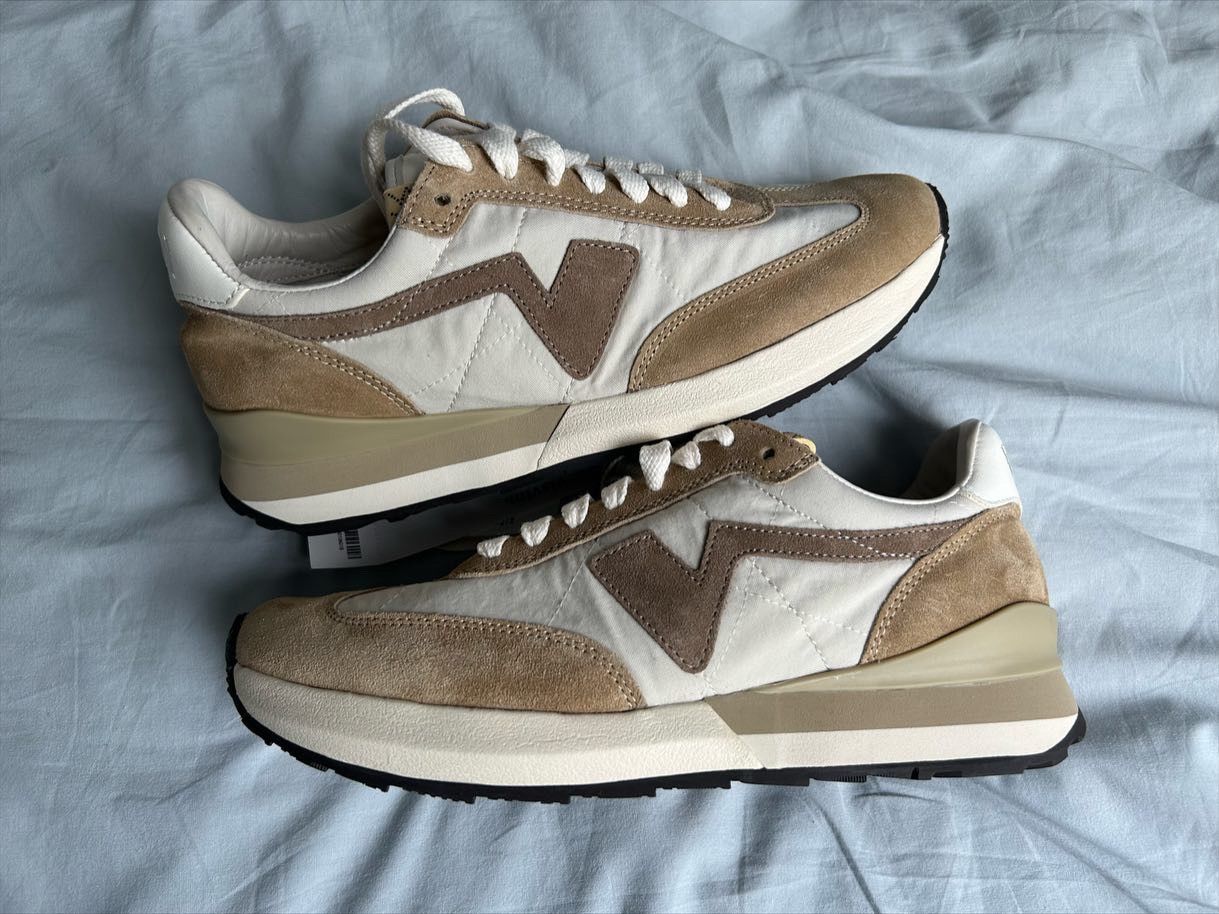 image of Visvim Fkt Runner Offwhite/beige Shoes, Men's (Size 9)