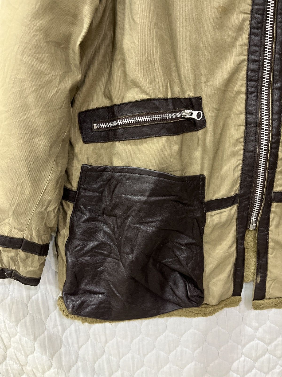 Avirex 🔥🔥🔥VTG REGULATION AVIREX OFFICER UNIFORM SHERLING JACKET Size US L / EU 52-54 / 3 - 4 Thumbnail