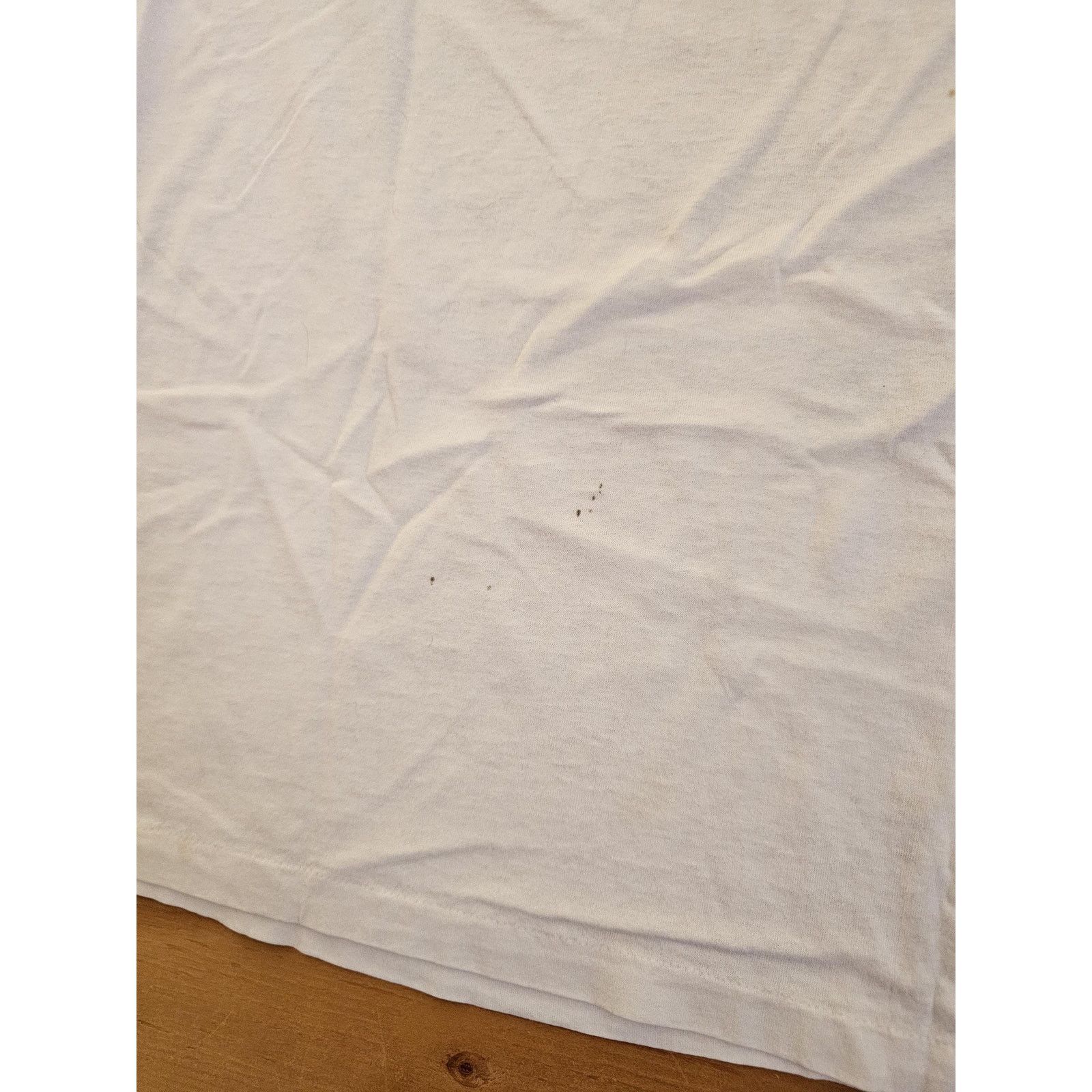 Hanes Clash Clear Malt Beverage White T-shirt Sz XL 1990s Size US XL / EU 56 / 4 - 9 Thumbnail