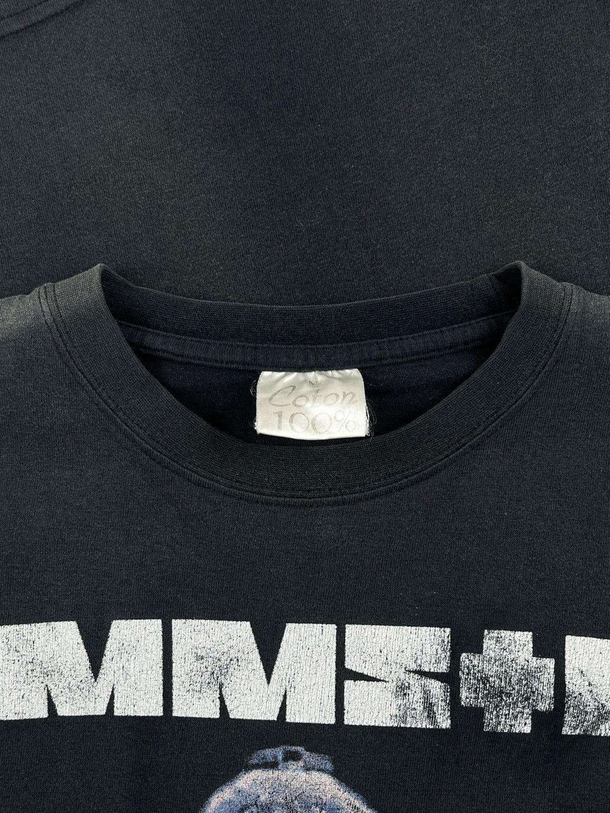 Band Tees × Vintage 2002 Rammstein Feuer Frei Fire Freely Gun Vintage Tshirt Size US M / EU 48-50 / 2 - 7 Thumbnail