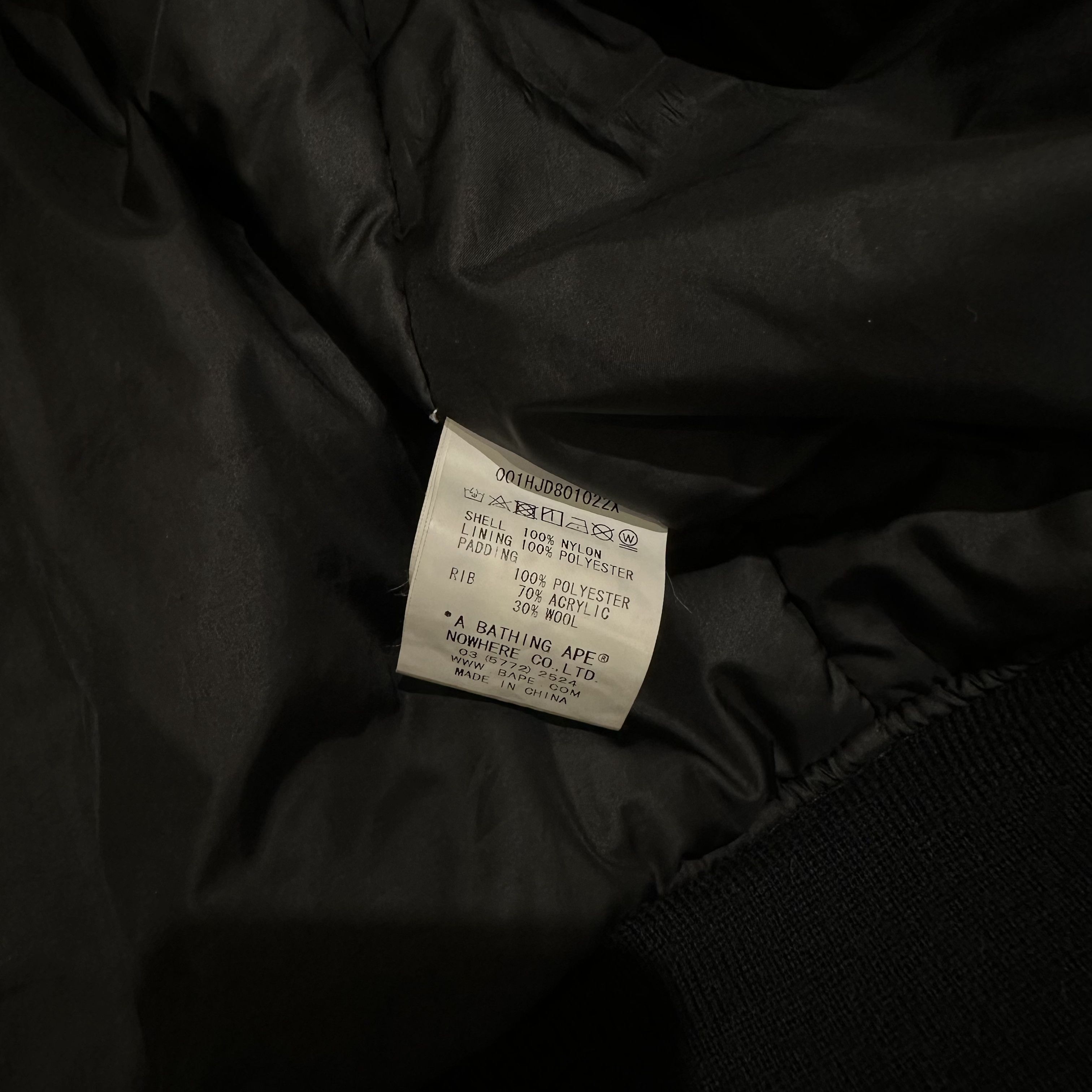 Bape Shark MA-1 Jacket Size US XL / EU 56 / 4 - 7 Thumbnail