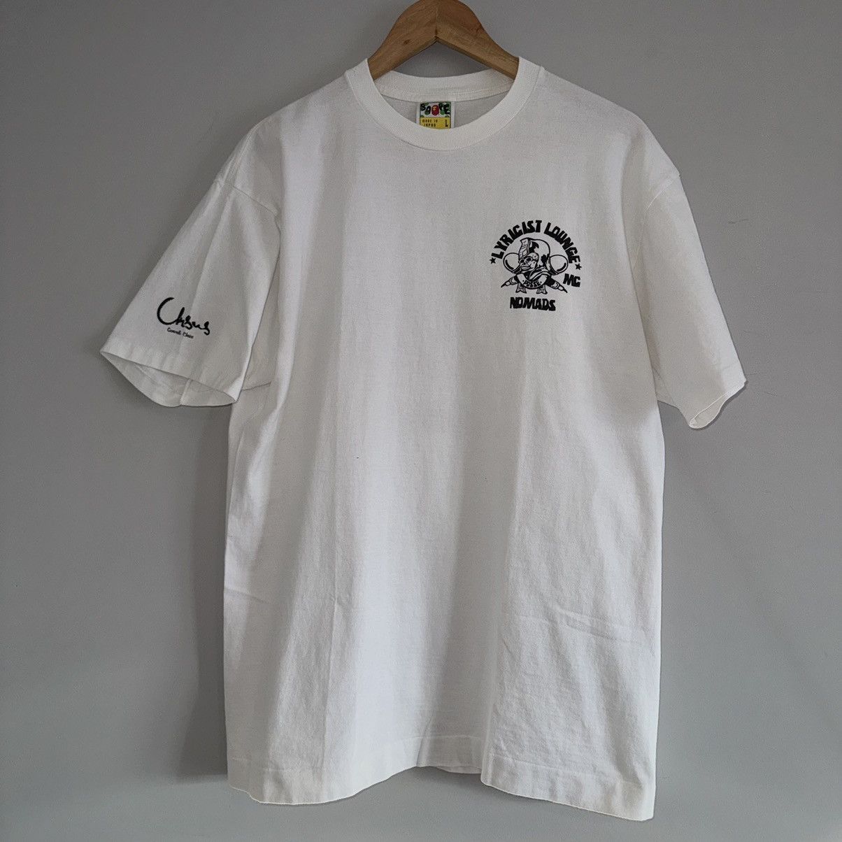 Bape × Nigo × Vintage NFS Exclusive Nomads Lyricist Lounge MC Posse Skull Tee Size US L / EU 52-54 / 3 - 3 Thumbnail