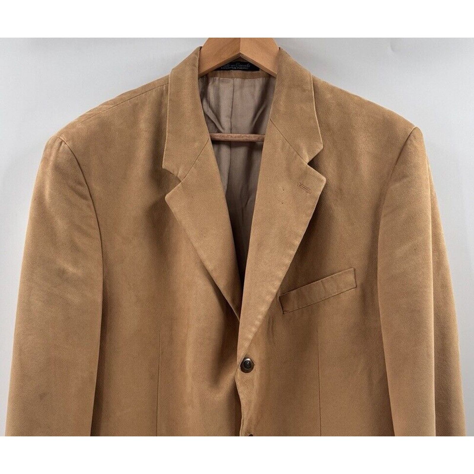 Lord & Taylor Lord & Taylor Fifth Ave Men Brown Camel Sport Coat 44R Corp Size US S / EU 44-46 / 1 - 2 Thumbnail