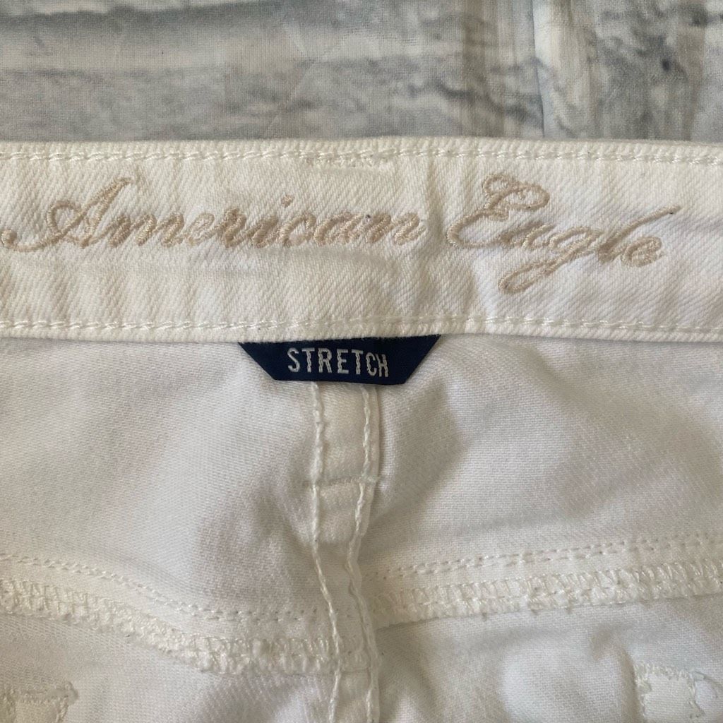 American Eagle Outfitters American Eagle stretch women 12 cotton blend jegging jeans w Size 34" / US 12 / IT 48 - 5 Thumbnail