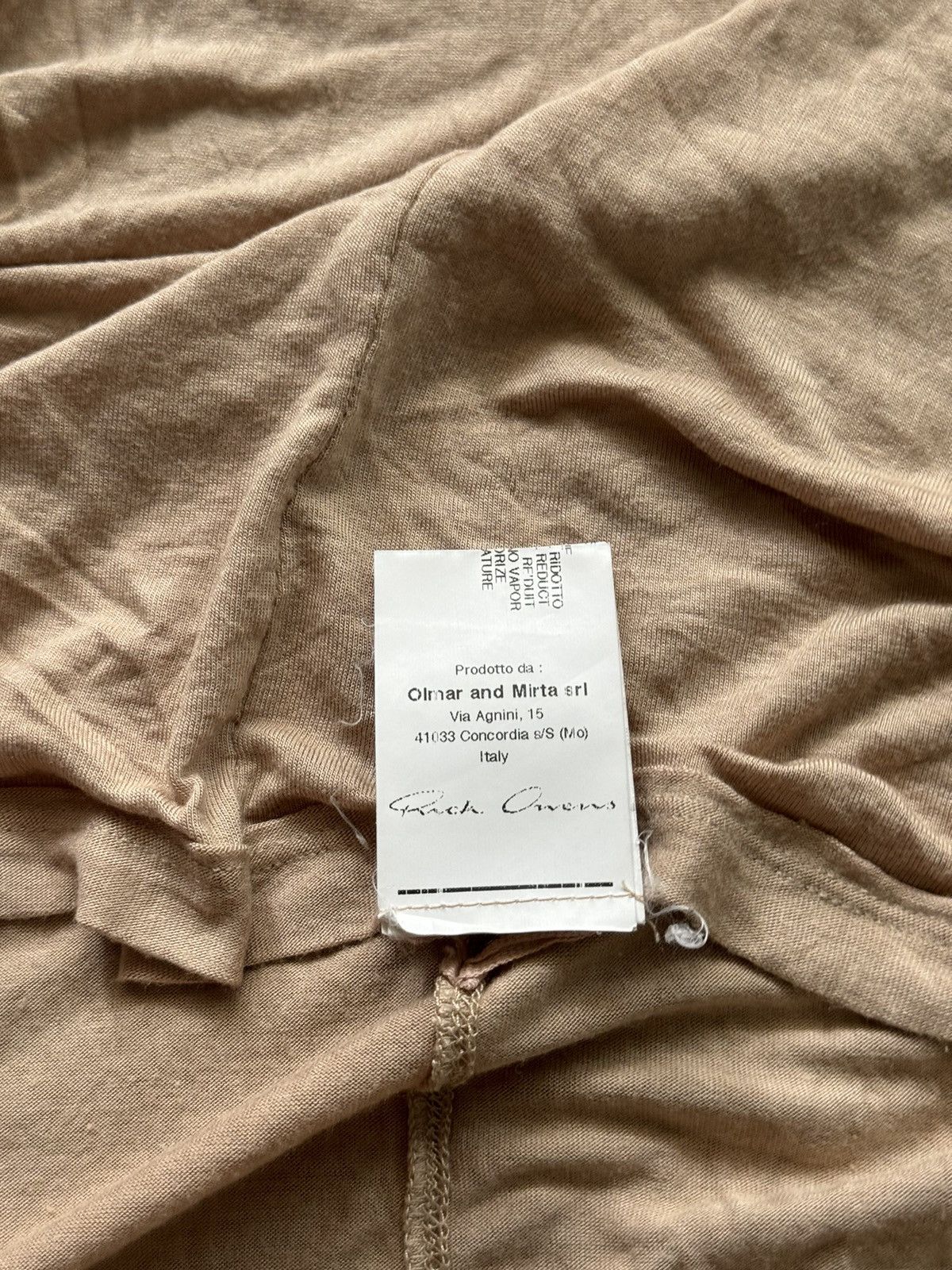 Rick Owens × Rick Owens Drkshdw Rick Owens S/S 2013 Island avant garde t-shirt Size US M / EU 48-50 / 2 - 8 Thumbnail