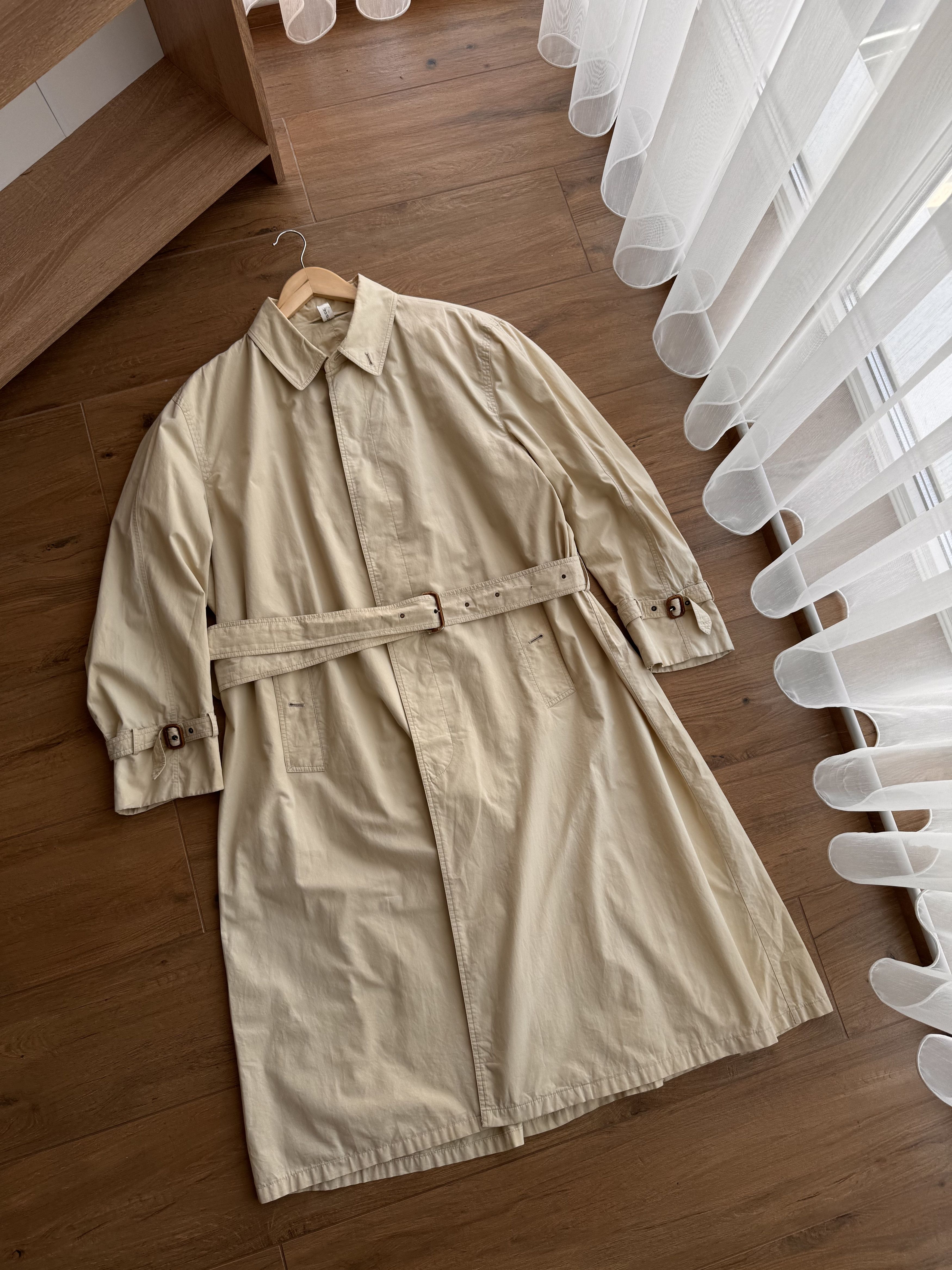 Vintage Herno Made in Italy Luxury Beige Long Coat