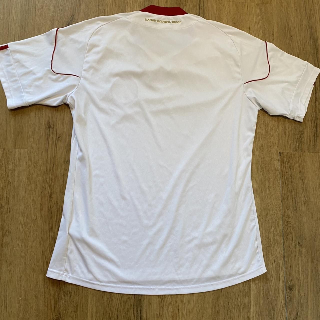 Adidas 2010-12 Denmark Adidas Away Football Shirt Mundial Size US XL / EU 56 / 4 - 2 Thumbnail
